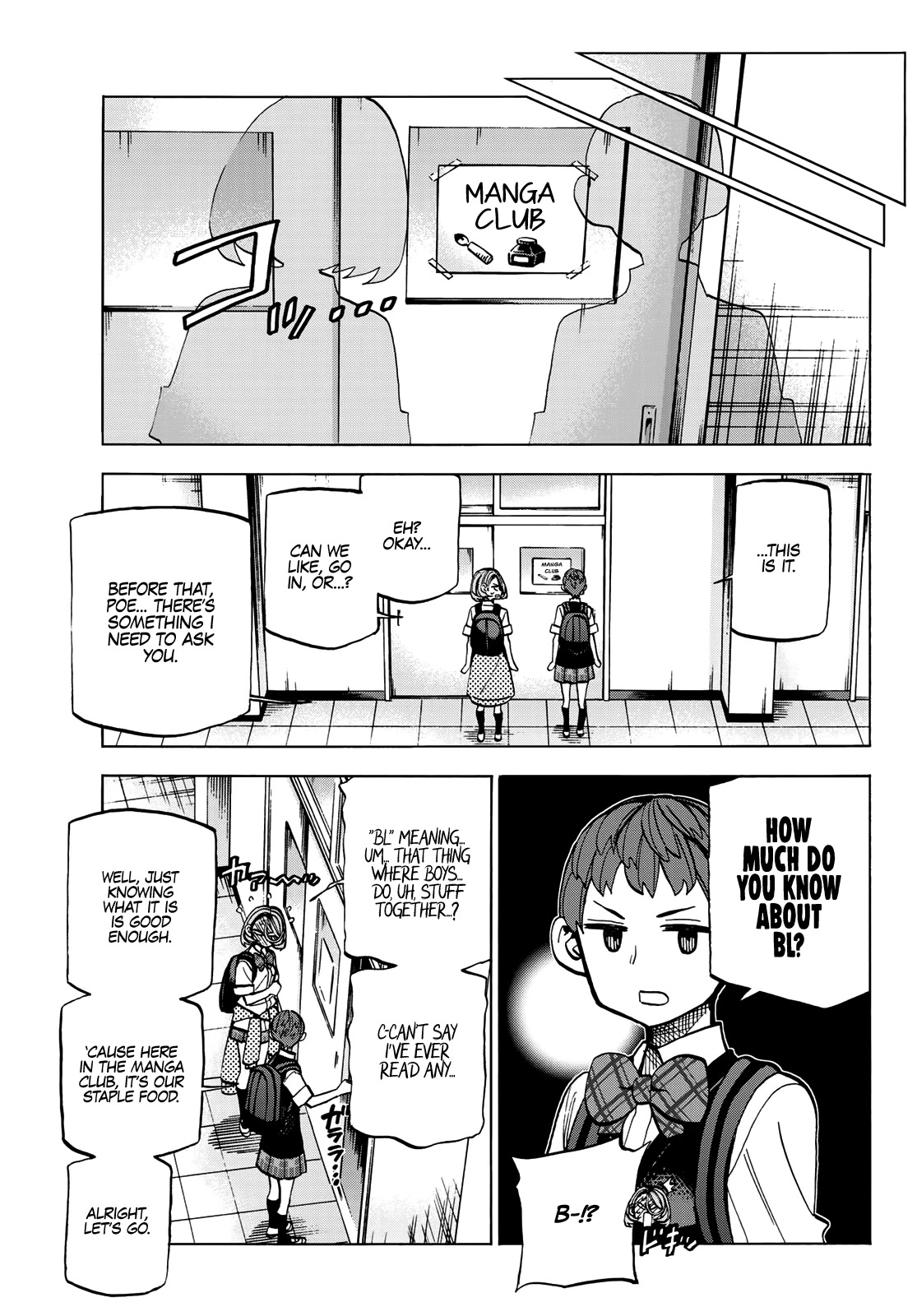 The Story Between a Dumb Prefect and a High School Girl with an Inappropriate Skirt Length Chapter 15 page 4 - Chapter 15: The Story About the Dumb Prefect Being Used As BL Material