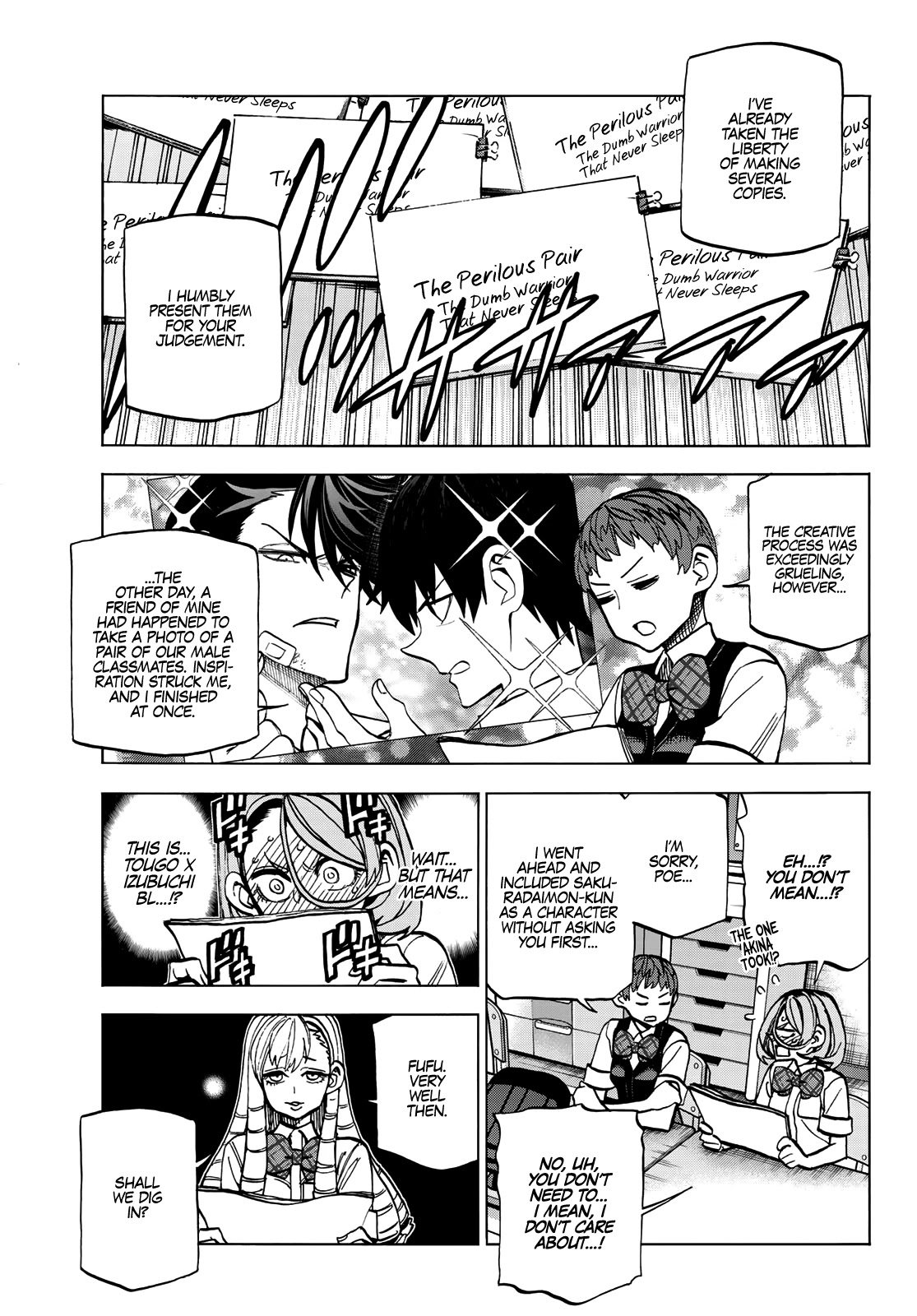 The Story Between a Dumb Prefect and a High School Girl with an Inappropriate Skirt Length Chapter 15 page 8 - Chapter 15: The Story About the Dumb Prefect Being Used As BL Material