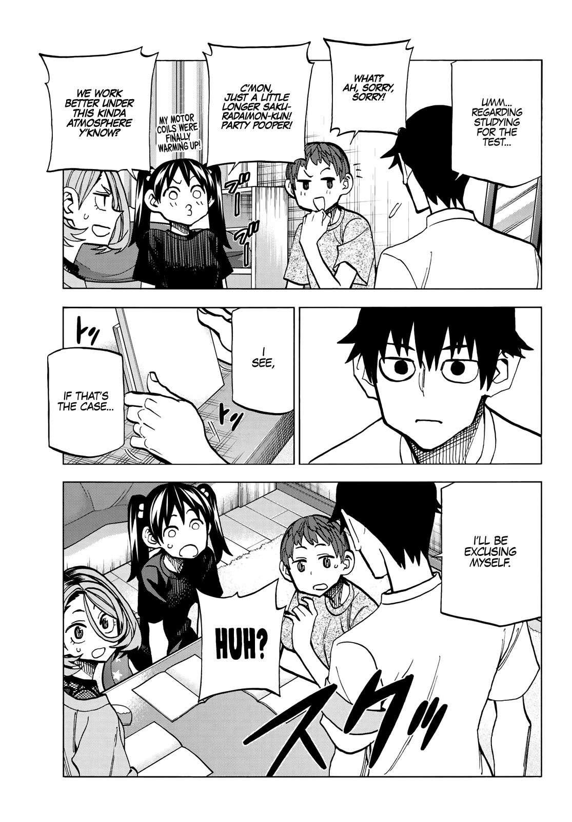 The Story Between a Dumb Prefect and a High School Girl with an Inappropriate Skirt Length Chapter 16 page 10 - Chapter 16: The Story About The Dumb Prefect Studying Hard