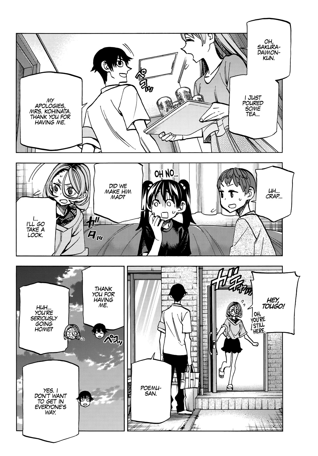 The Story Between a Dumb Prefect and a High School Girl with an Inappropriate Skirt Length Chapter 16 page 11 - Chapter 16: The Story About The Dumb Prefect Studying Hard