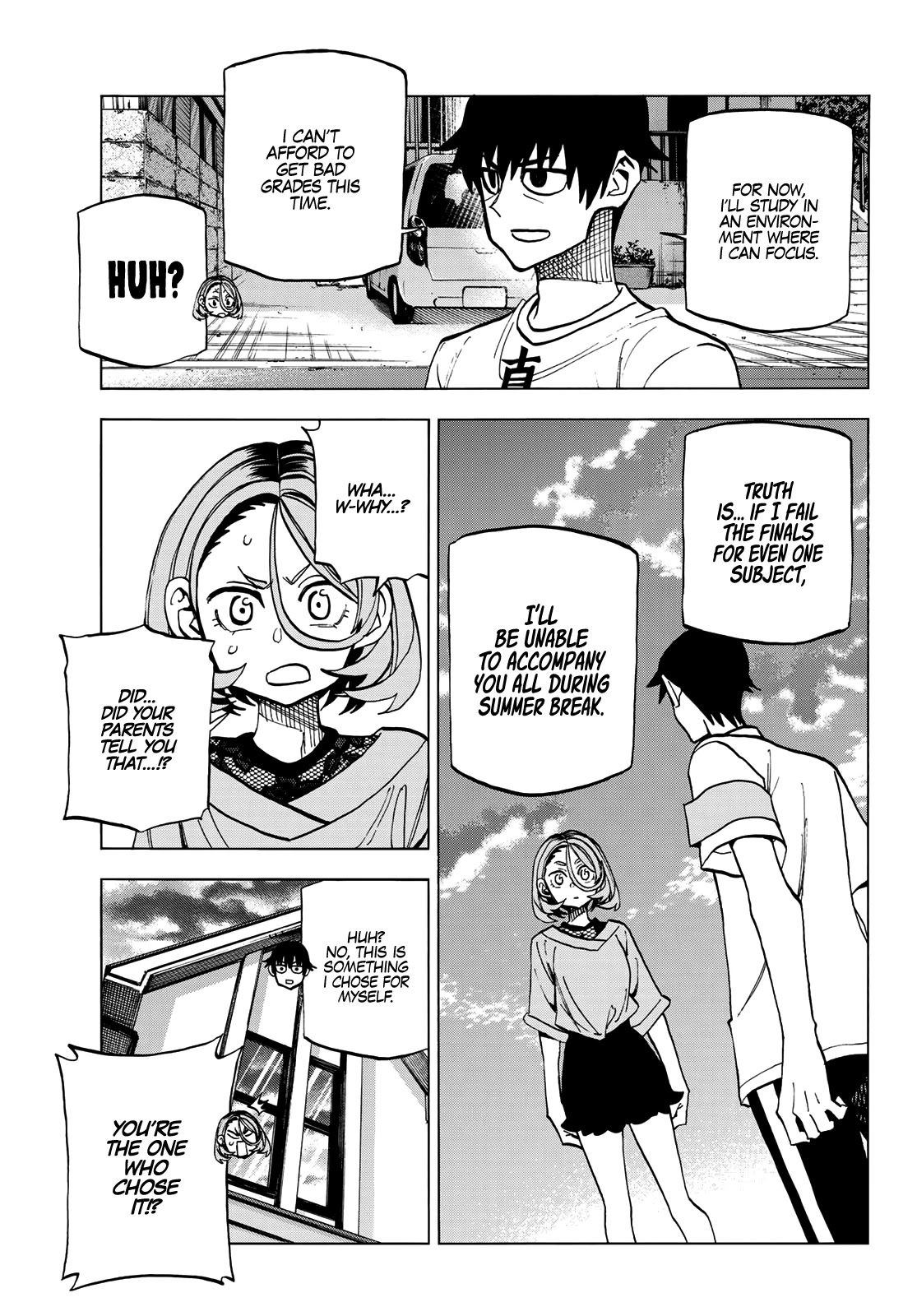 The Story Between a Dumb Prefect and a High School Girl with an Inappropriate Skirt Length Chapter 16 page 12 - Chapter 16: The Story About The Dumb Prefect Studying Hard