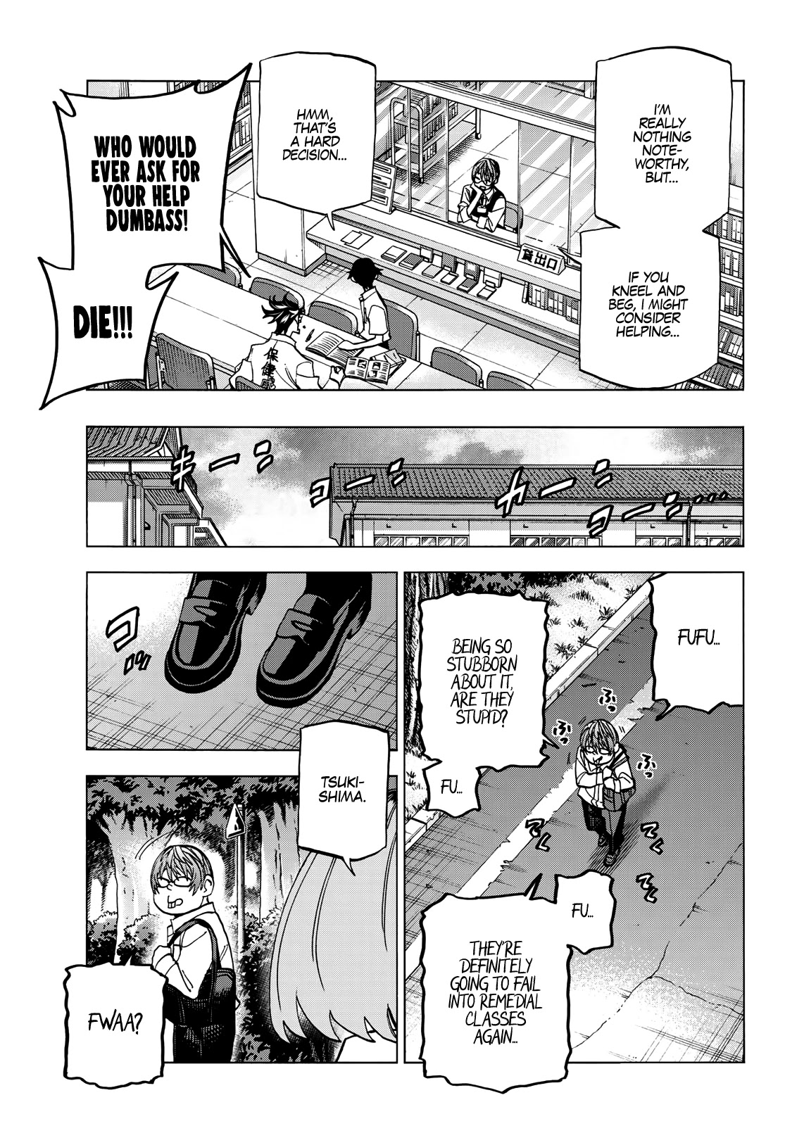 The Story Between a Dumb Prefect and a High School Girl with an Inappropriate Skirt Length Chapter 16 page 18 - Chapter 16: The Story About The Dumb Prefect Studying Hard