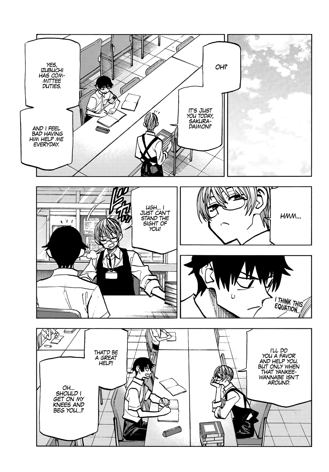 The Story Between a Dumb Prefect and a High School Girl with an Inappropriate Skirt Length Chapter 16 page 20 - Chapter 16: The Story About The Dumb Prefect Studying Hard