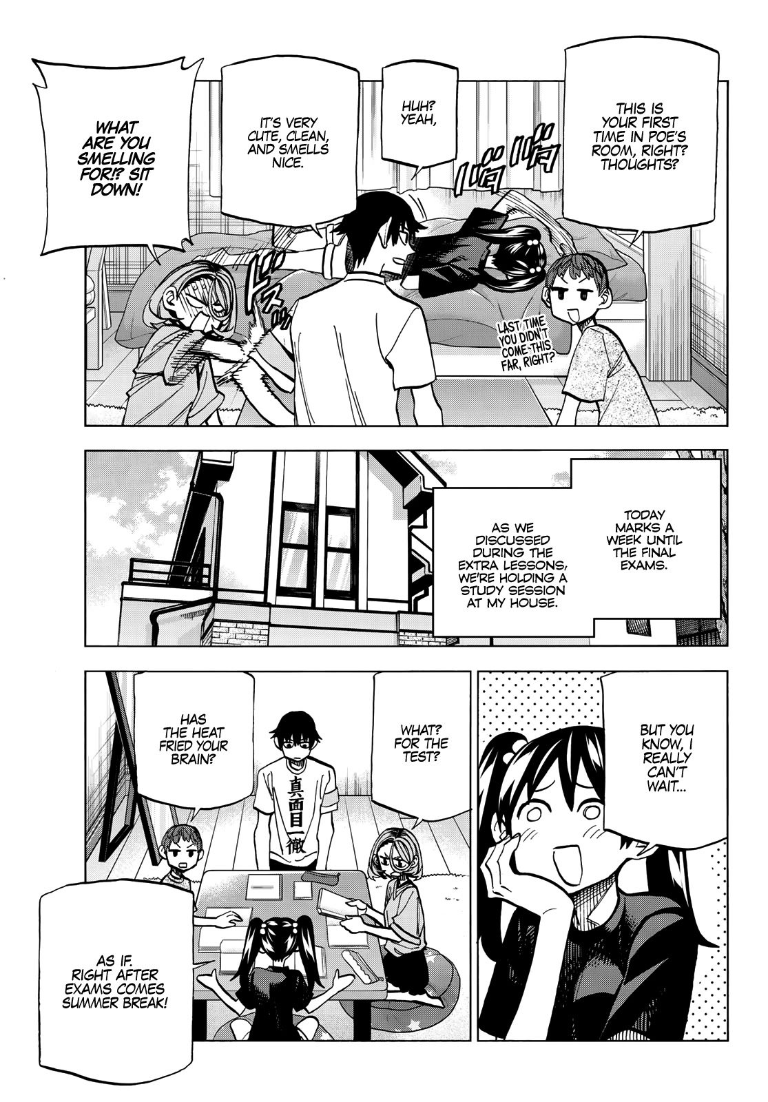 The Story Between a Dumb Prefect and a High School Girl with an Inappropriate Skirt Length Chapter 16 page 6 - Chapter 16: The Story About The Dumb Prefect Studying Hard