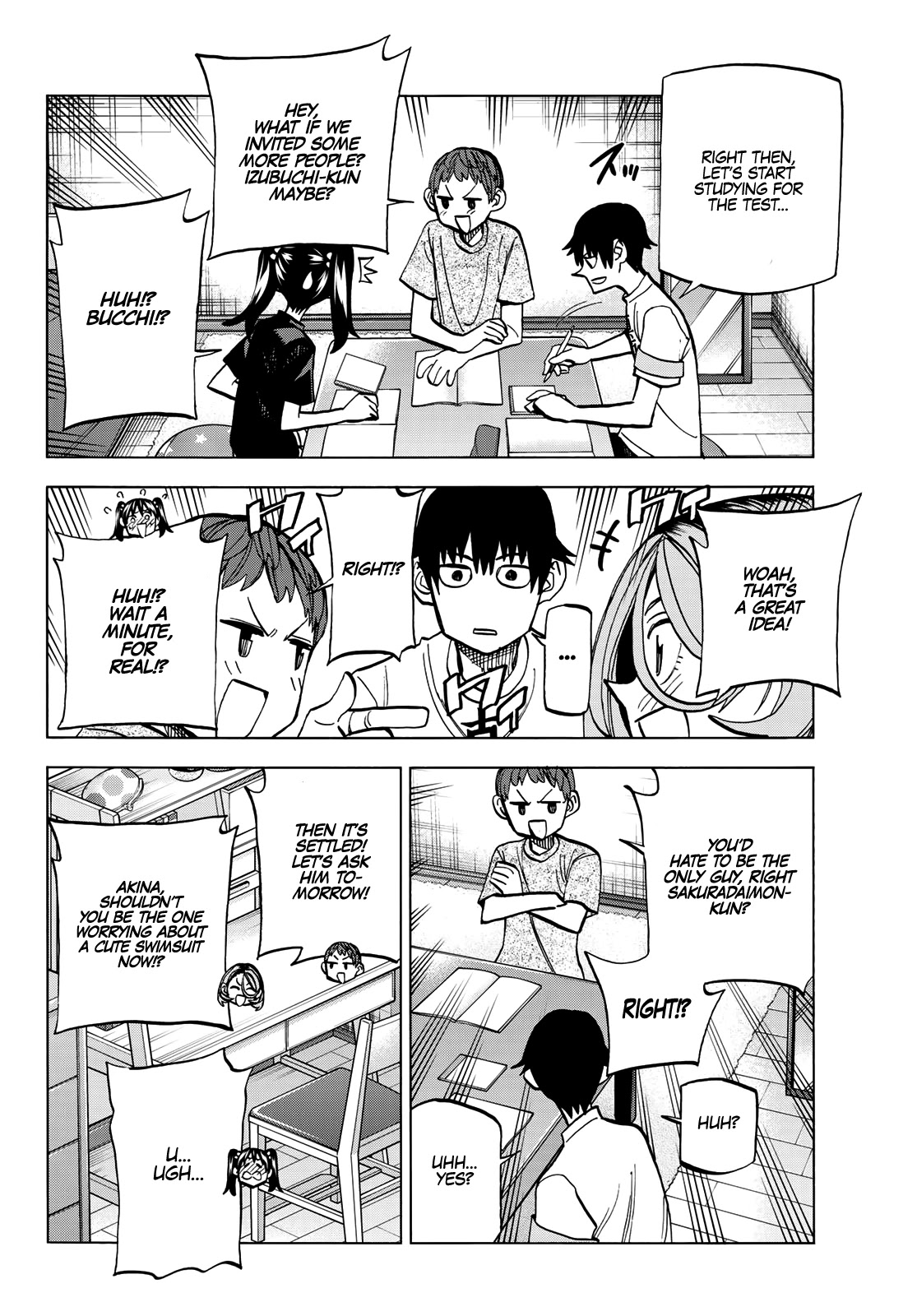 The Story Between a Dumb Prefect and a High School Girl with an Inappropriate Skirt Length Chapter 16 page 9 - Chapter 16: The Story About The Dumb Prefect Studying Hard