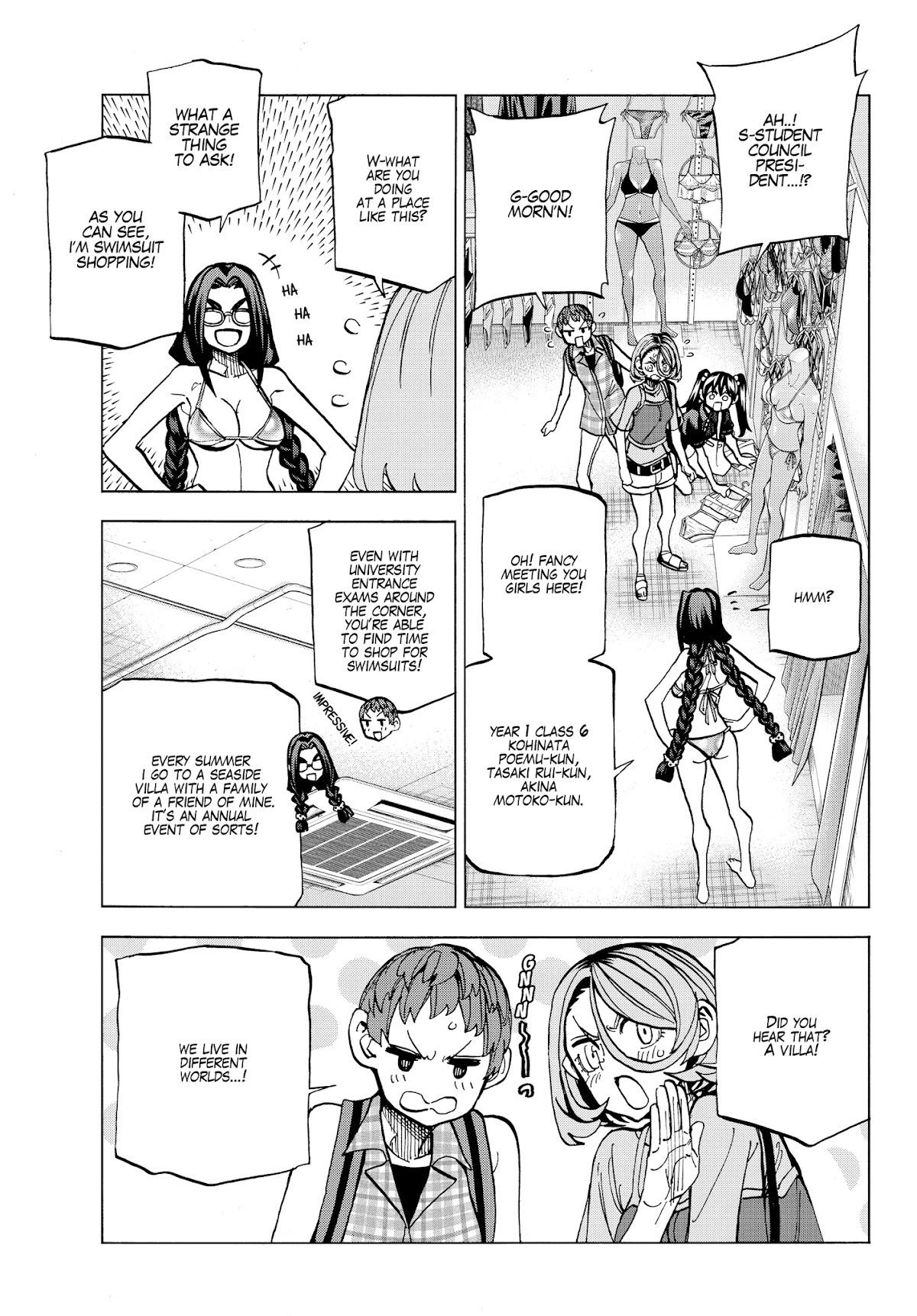 The Story Between a Dumb Prefect and a High School Girl with an Inappropriate Skirt Length Chapter 17 page 10 - Chapter 17: The Story About Dumb High School Girls and Swimsuit Shopping