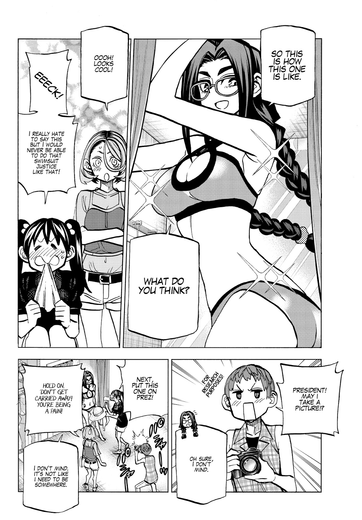 The Story Between a Dumb Prefect and a High School Girl with an Inappropriate Skirt Length Chapter 17 page 13 - Chapter 17: The Story About Dumb High School Girls and Swimsuit Shopping
