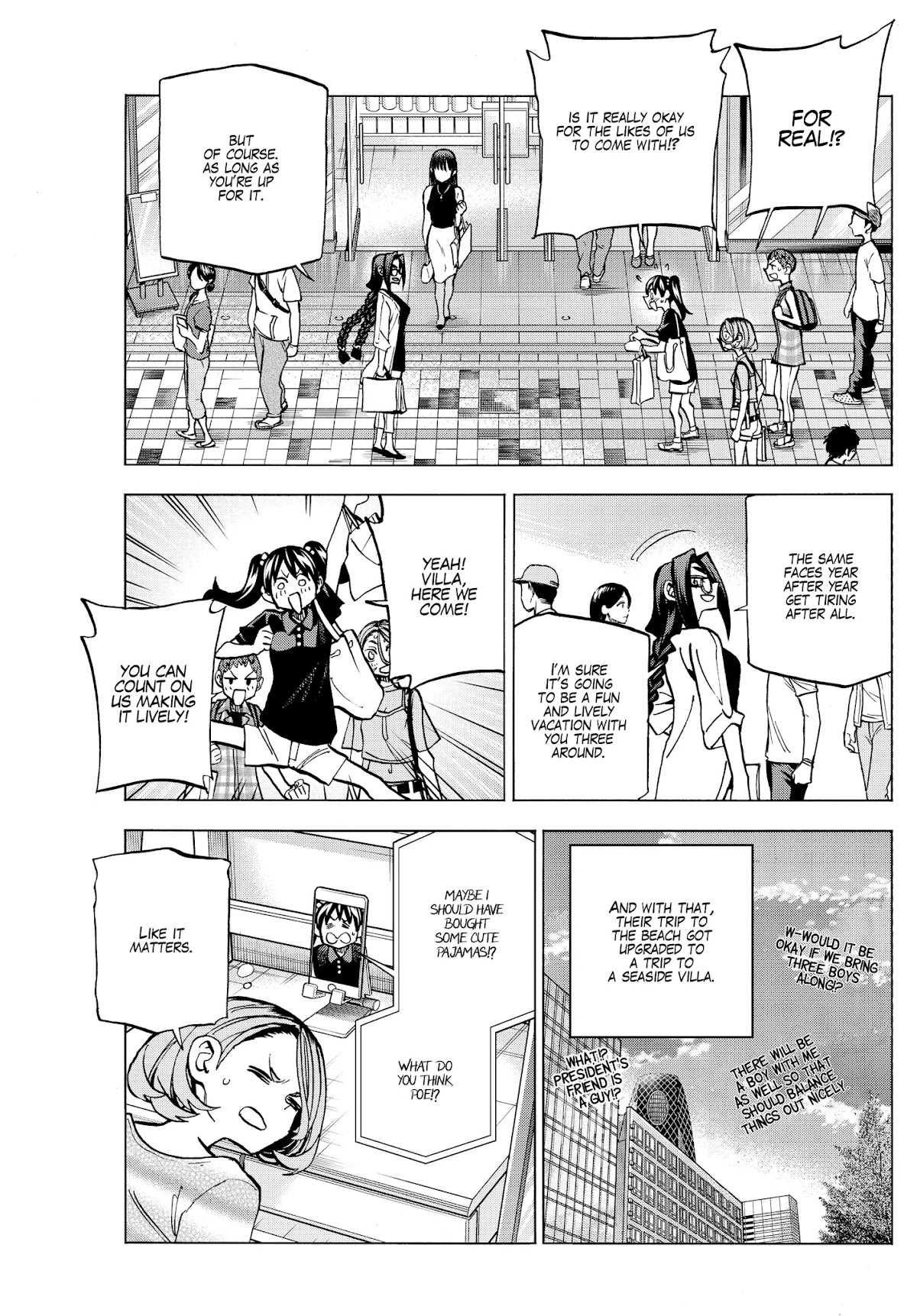 The Story Between a Dumb Prefect and a High School Girl with an Inappropriate Skirt Length Chapter 17 page 18 - Chapter 17: The Story About Dumb High School Girls and Swimsuit Shopping