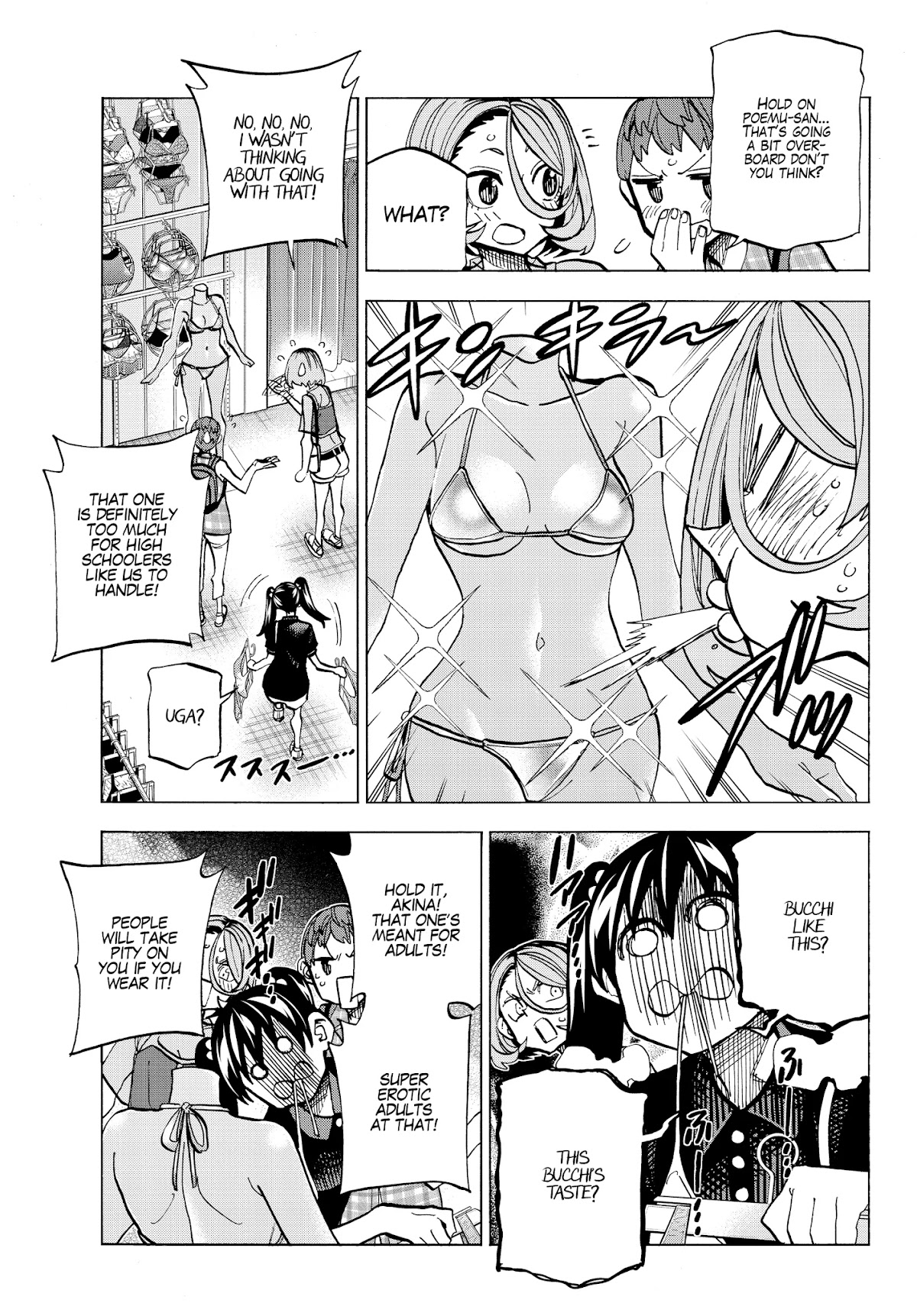 The Story Between a Dumb Prefect and a High School Girl with an Inappropriate Skirt Length Chapter 17 page 8 - Chapter 17: The Story About Dumb High School Girls and Swimsuit Shopping