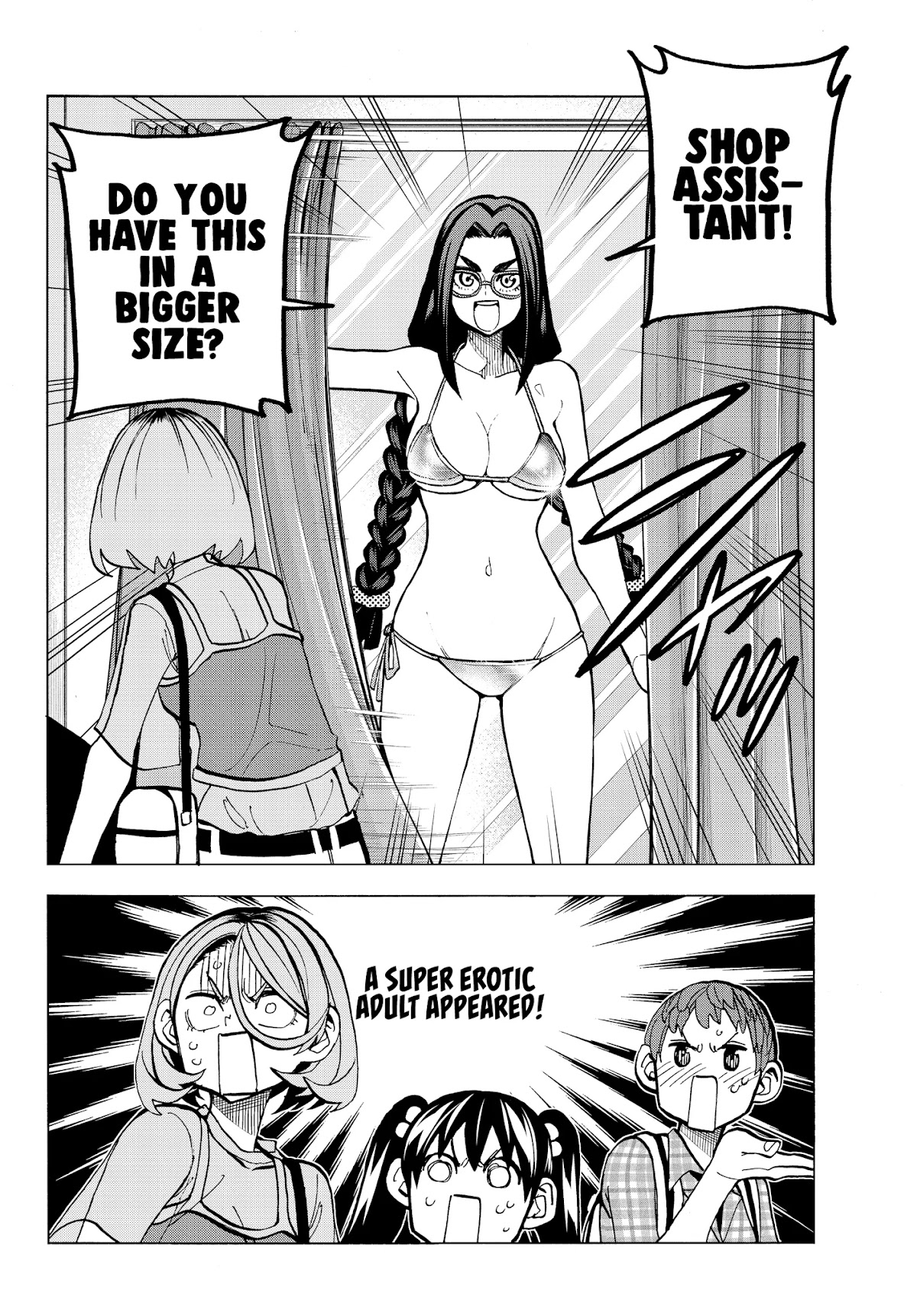 The Story Between a Dumb Prefect and a High School Girl with an Inappropriate Skirt Length Chapter 17 page 9 - Chapter 17: The Story About Dumb High School Girls and Swimsuit Shopping