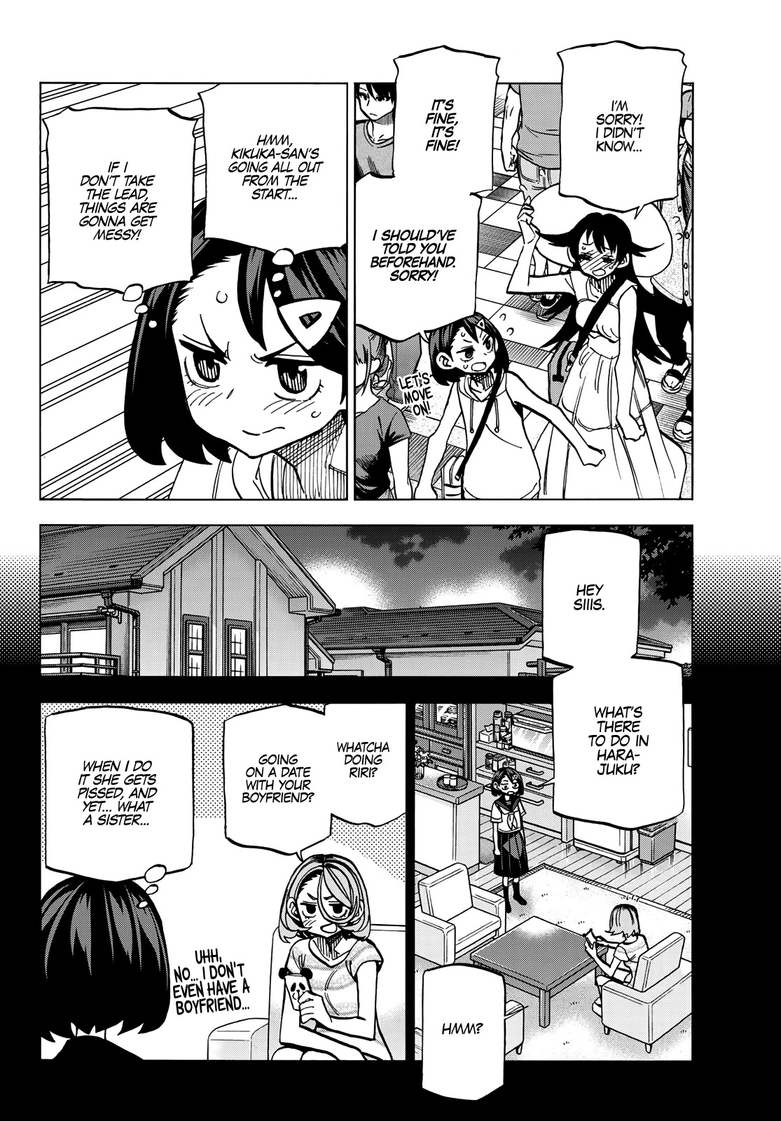 The Story Between a Dumb Prefect and a High School Girl with an Inappropriate Skirt Length Chapter 18 page 11 - Chapter 18: The Story about the Dumb Prefect’s Sister and the JK’s Sister