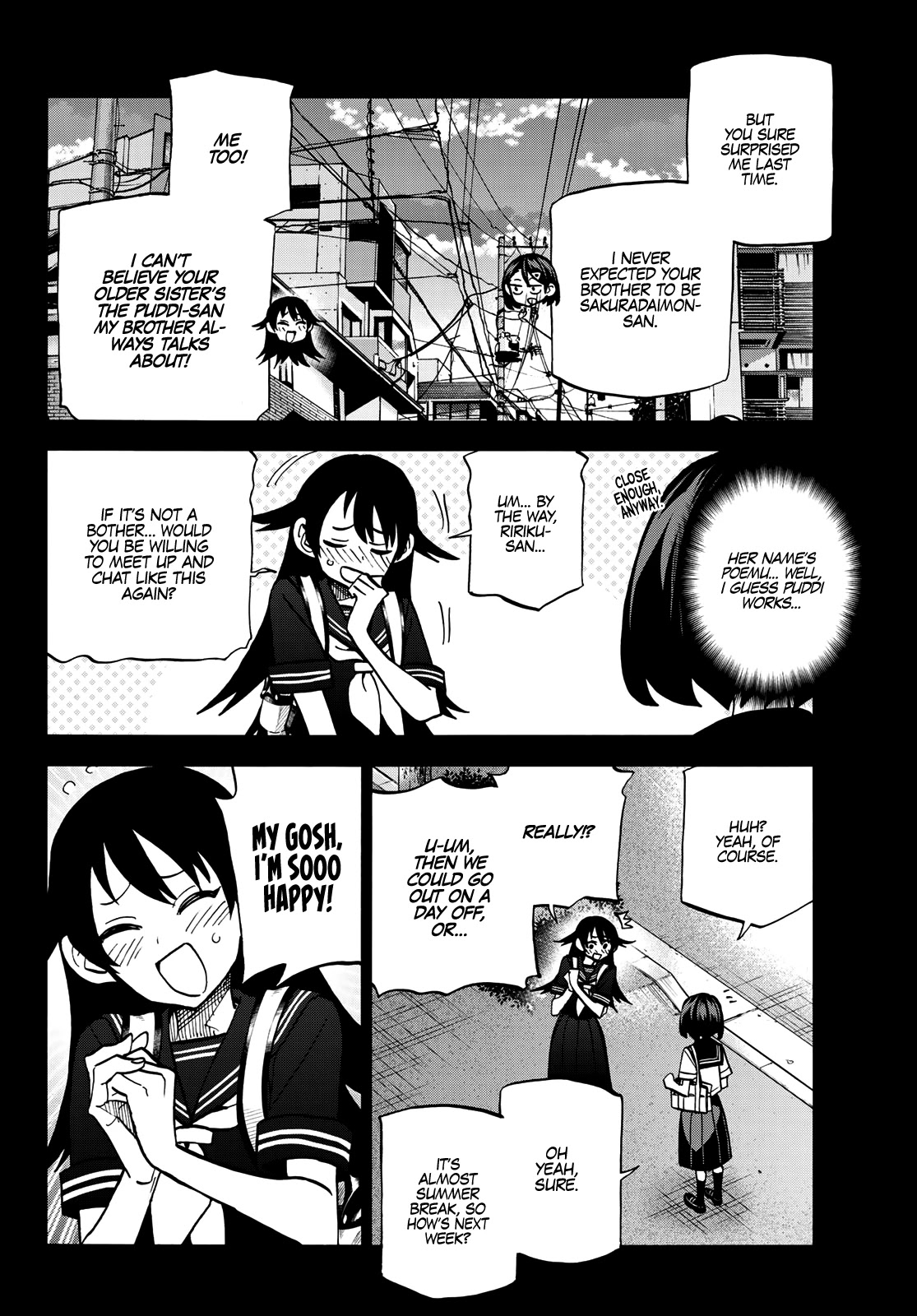 The Story Between a Dumb Prefect and a High School Girl with an Inappropriate Skirt Length Chapter 18 page 7 - Chapter 18: The Story about the Dumb Prefect’s Sister and the JK’s Sister