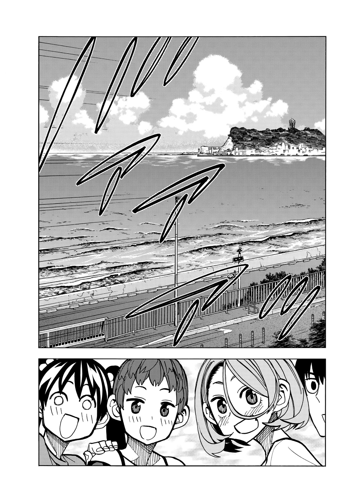 The Story Between a Dumb Prefect and a High School Girl with an Inappropriate Skirt Length Chapter 19 page 10 - Chapter 19: The Story About the Dumb Prefect and his Friends Going to the Beach