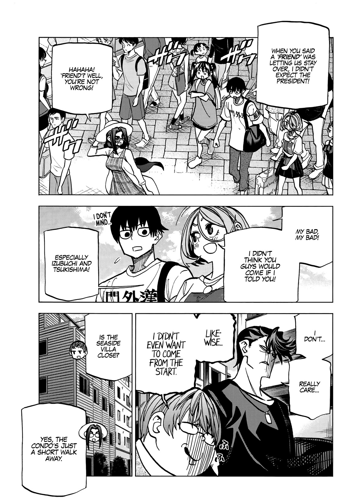 The Story Between a Dumb Prefect and a High School Girl with an Inappropriate Skirt Length Chapter 19 page 12 - Chapter 19: The Story About the Dumb Prefect and his Friends Going to the Beach