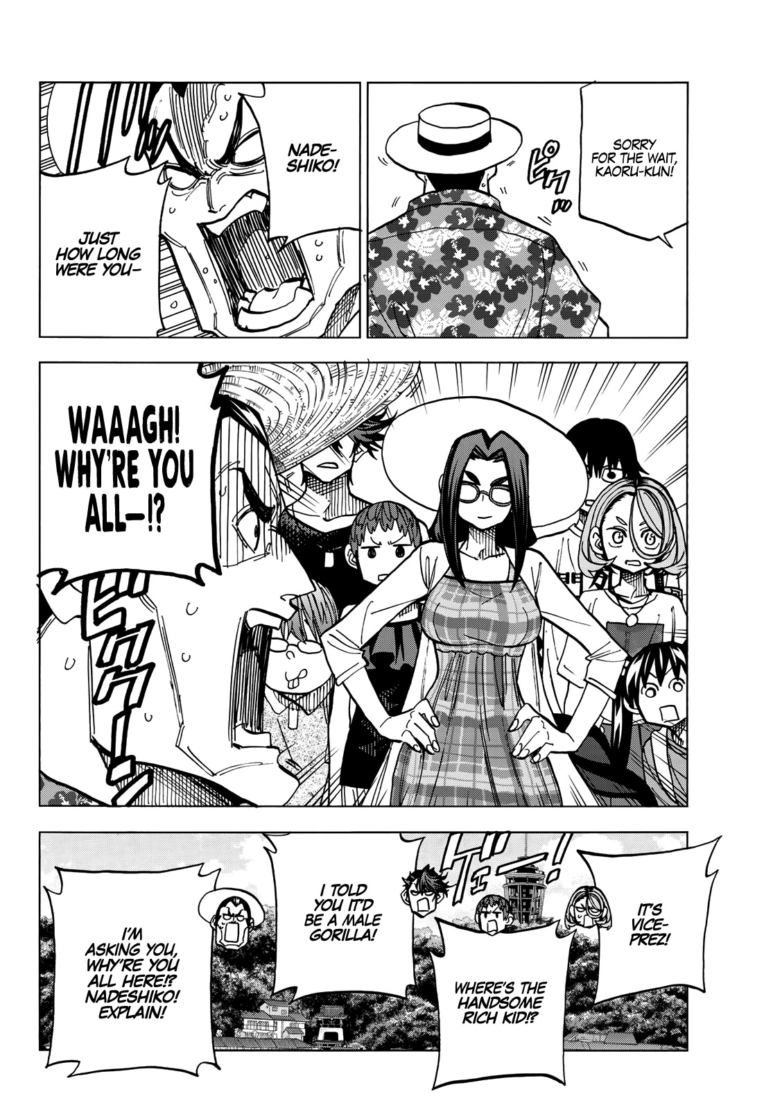 The Story Between a Dumb Prefect and a High School Girl with an Inappropriate Skirt Length Chapter 19 page 15 - Chapter 19: The Story About the Dumb Prefect and his Friends Going to the Beach
