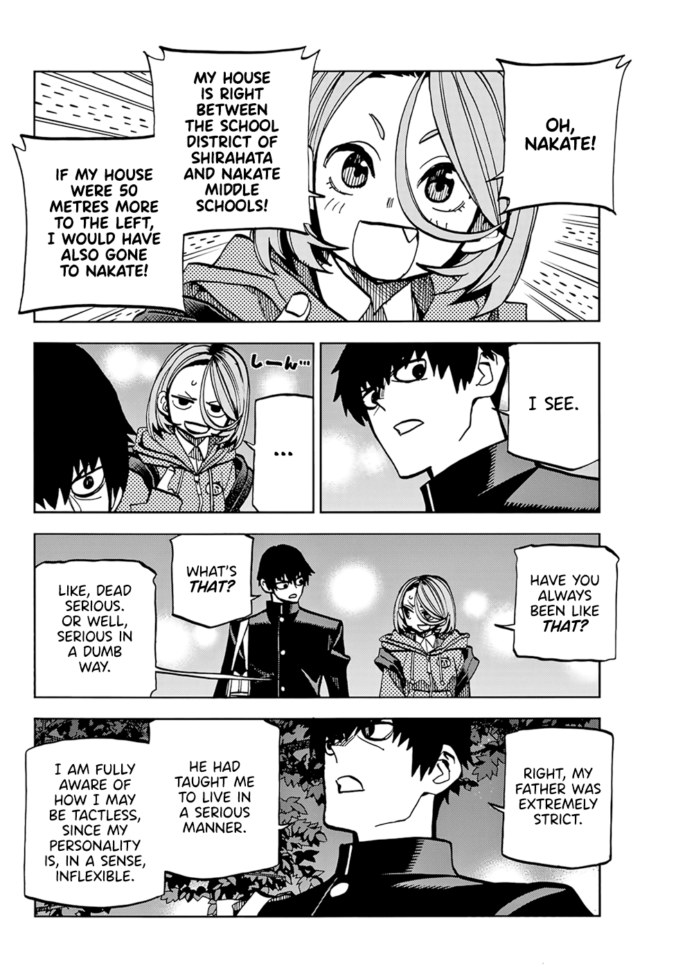 The Story Between a Dumb Prefect and a High School Girl with an Inappropriate Skirt Length Chapter 2 page 10 - Chapter 2