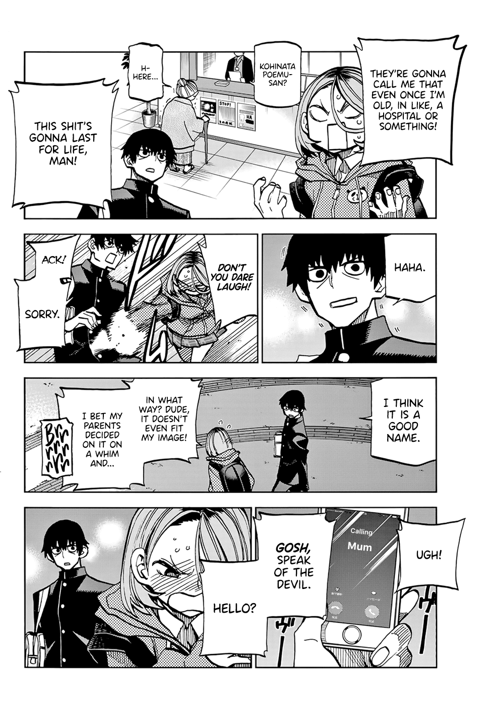The Story Between a Dumb Prefect and a High School Girl with an Inappropriate Skirt Length Chapter 2 page 12 - Chapter 2