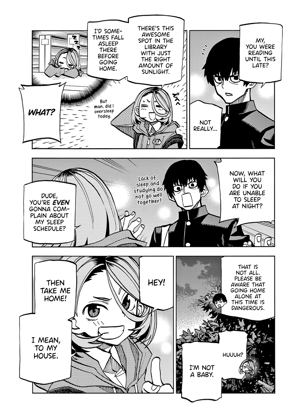 The Story Between a Dumb Prefect and a High School Girl with an Inappropriate Skirt Length Chapter 2 page 7 - Chapter 2