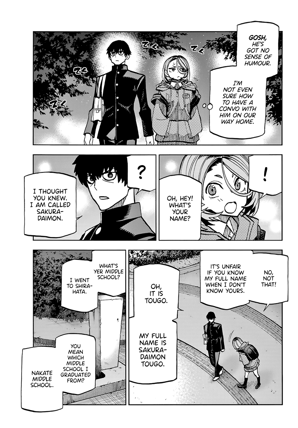 The Story Between a Dumb Prefect and a High School Girl with an Inappropriate Skirt Length Chapter 2 page 9 - Chapter 2
