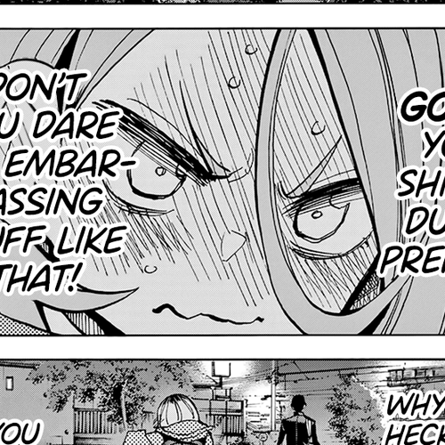 The Story Between a Dumb Prefect and a High School Girl with an Inappropriate Skirt Length Chapter 2 cover