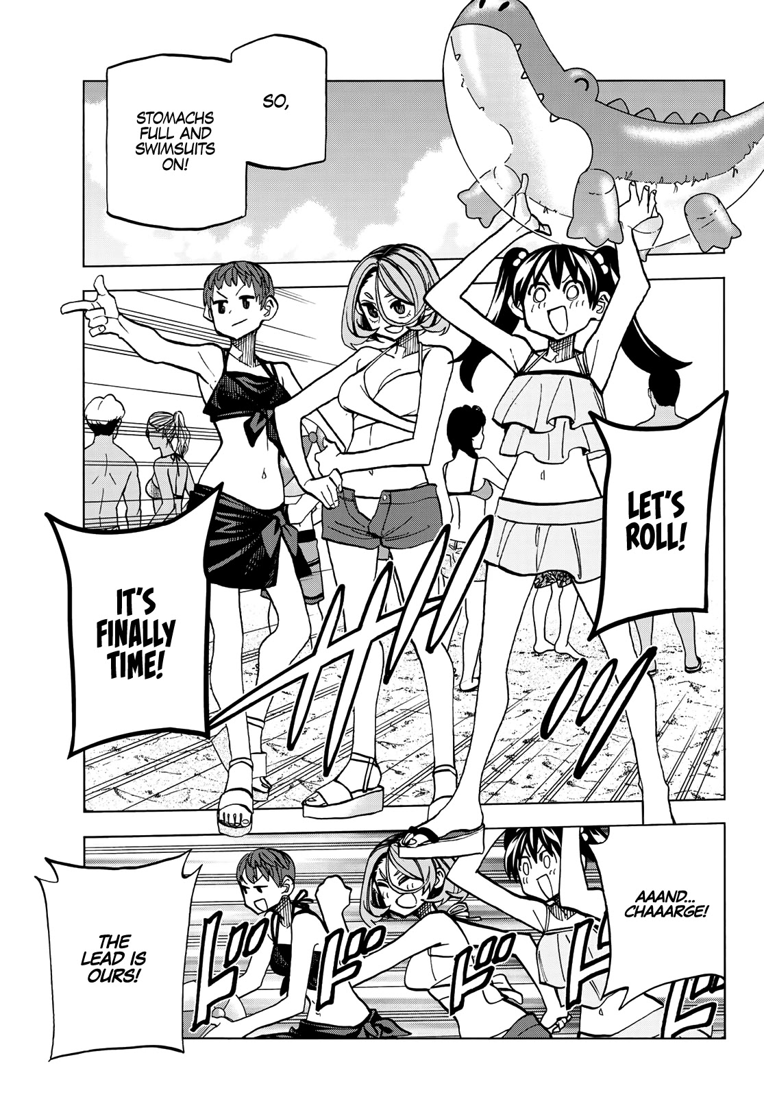 The Story Between a Dumb Prefect and a High School Girl with an Inappropriate Skirt Length Chapter 20 page 10 - Chapter 20: The Story About The Dumb Prefect And His Friends Having Fun At The Beach