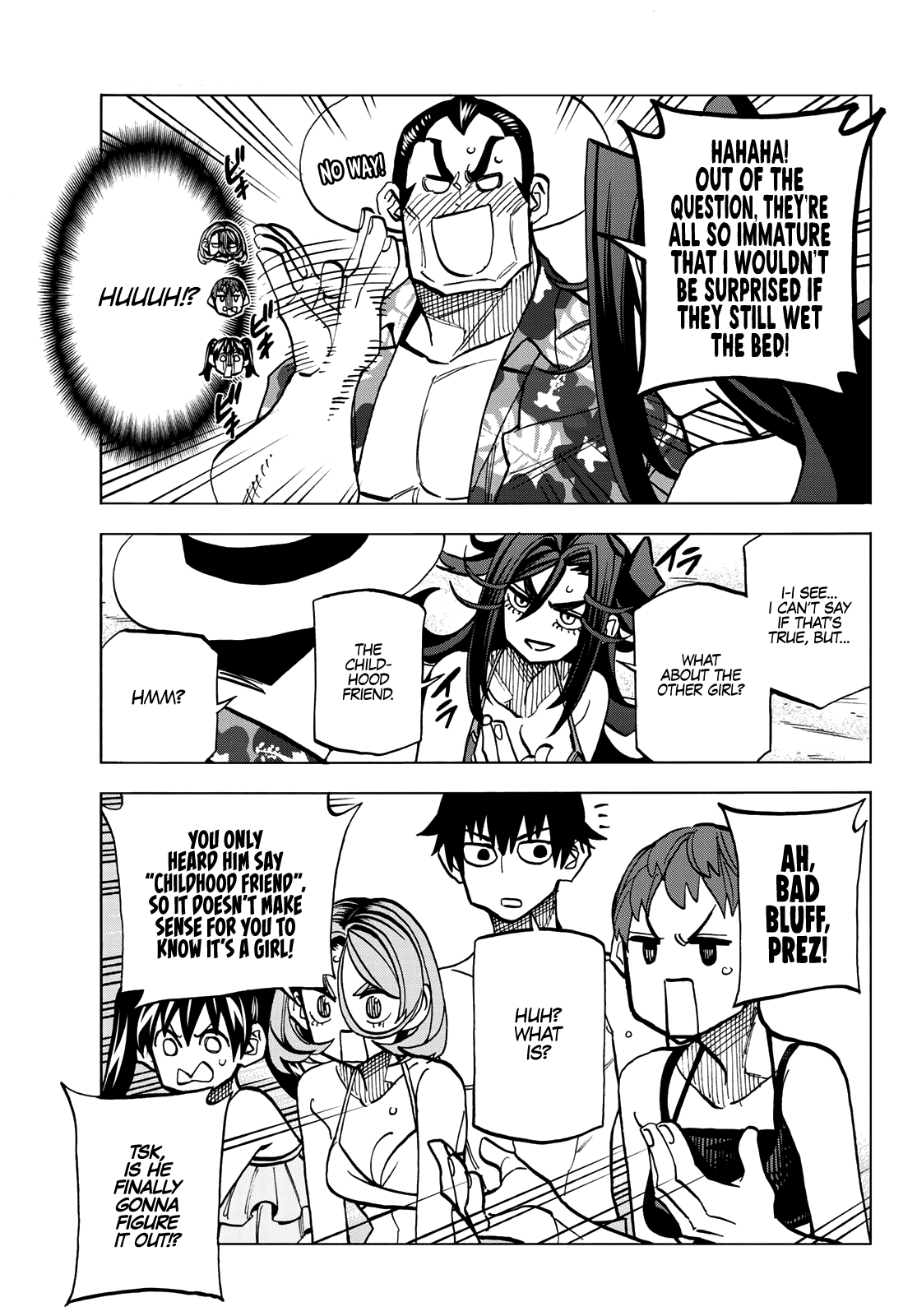 The Story Between a Dumb Prefect and a High School Girl with an Inappropriate Skirt Length Chapter 21 page 10 - Chapter 21: The Story About the Dumb Prefect Group’s Surveillance