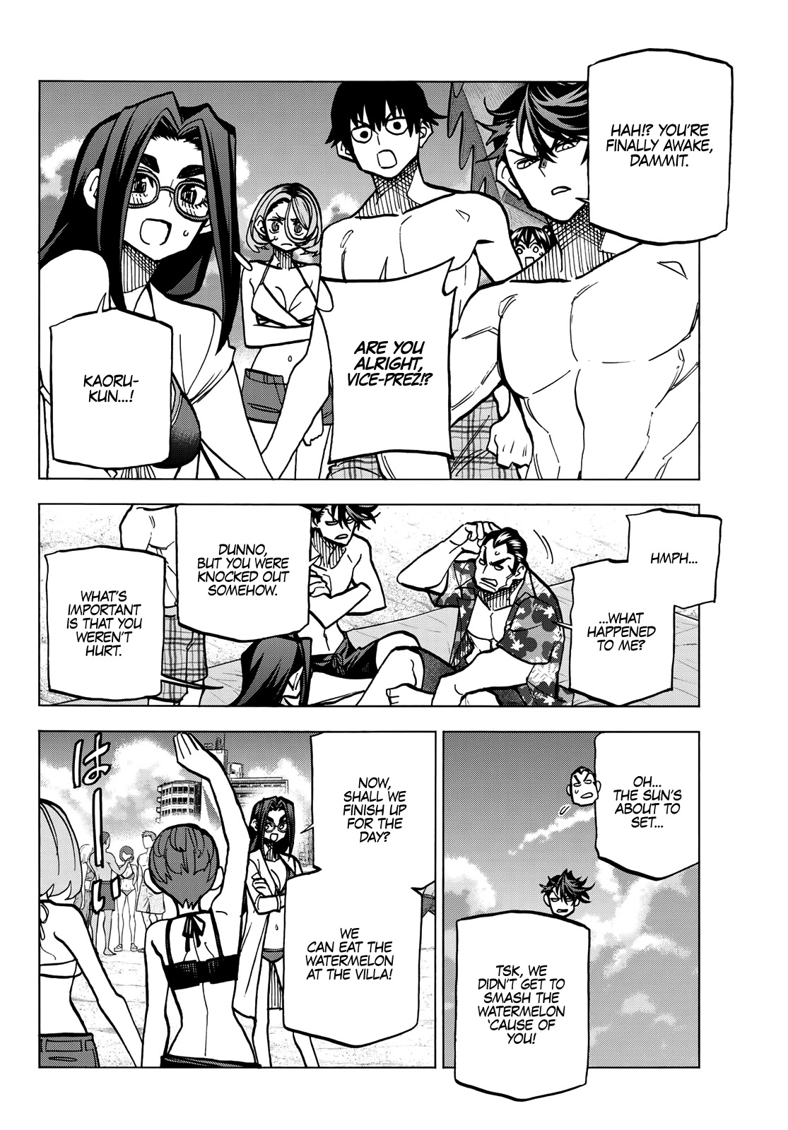 The Story Between a Dumb Prefect and a High School Girl with an Inappropriate Skirt Length Chapter 21 page 19 - Chapter 21: The Story About the Dumb Prefect Group’s Surveillance
