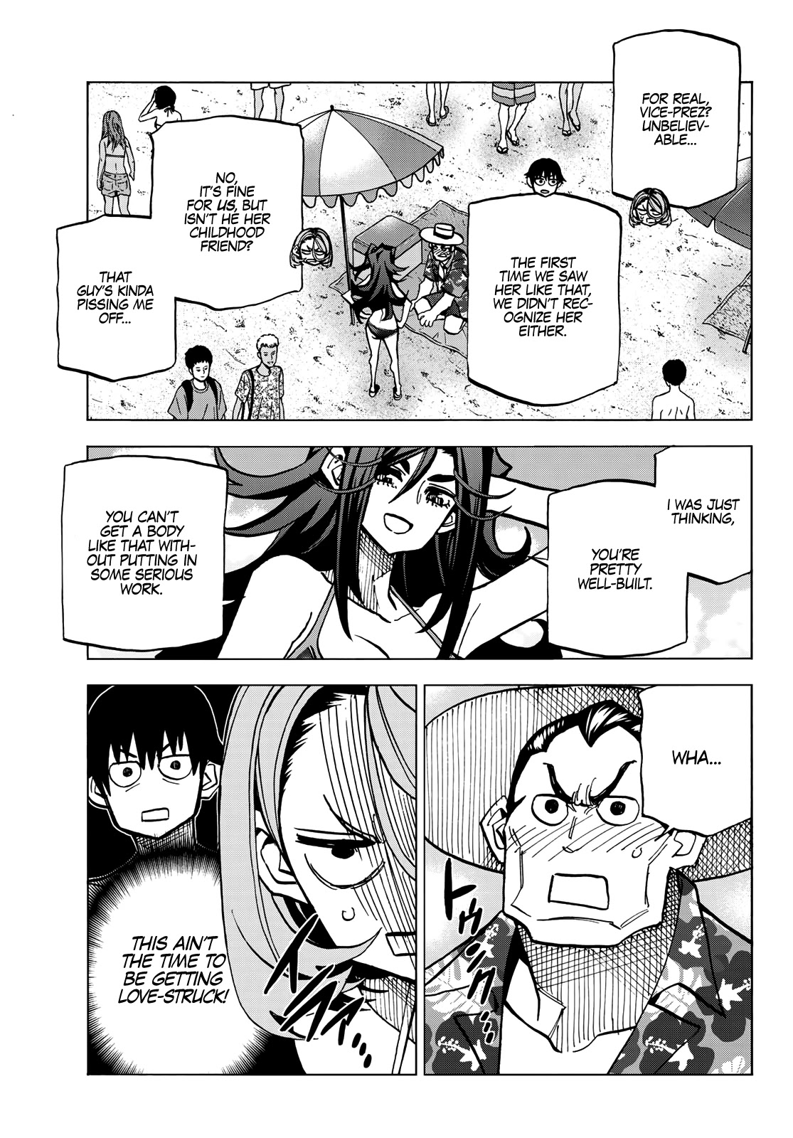 The Story Between a Dumb Prefect and a High School Girl with an Inappropriate Skirt Length Chapter 21 page 4 - Chapter 21: The Story About the Dumb Prefect Group’s Surveillance