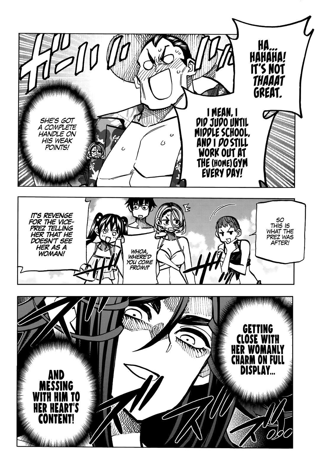 The Story Between a Dumb Prefect and a High School Girl with an Inappropriate Skirt Length Chapter 21 page 5 - Chapter 21: The Story About the Dumb Prefect Group’s Surveillance
