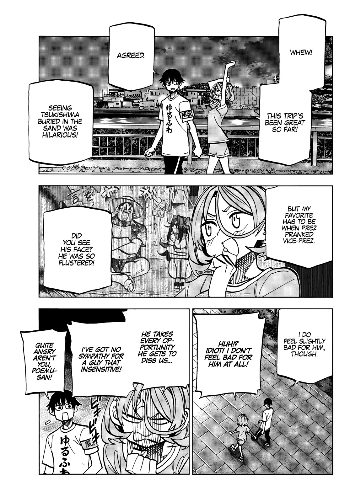 The Story Between a Dumb Prefect and a High School Girl with an Inappropriate Skirt Length Chapter 22 page 12 - Chapter 22: The Story About the Dumb Prefect Staying up Late