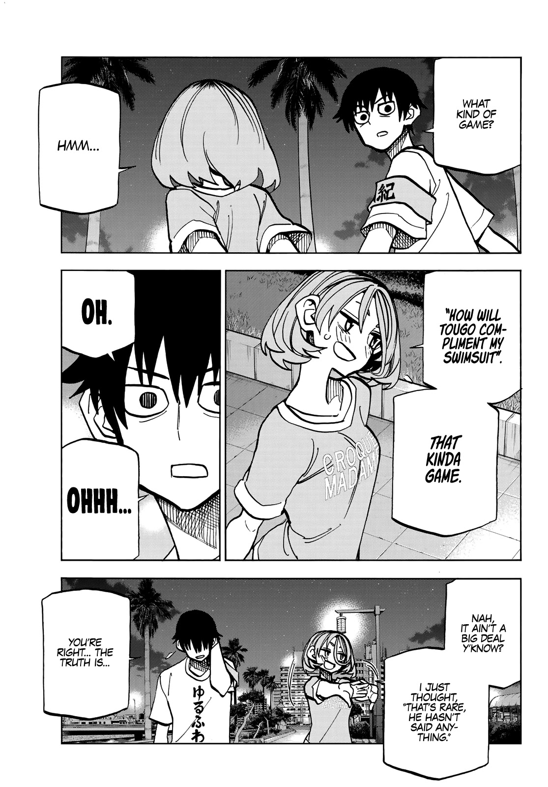 The Story Between a Dumb Prefect and a High School Girl with an Inappropriate Skirt Length Chapter 22 page 14 - Chapter 22: The Story About the Dumb Prefect Staying up Late