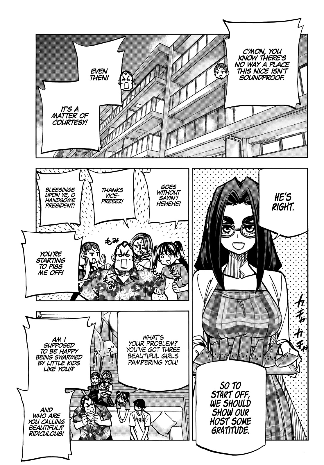 The Story Between a Dumb Prefect and a High School Girl with an Inappropriate Skirt Length Chapter 22 page 4 - Chapter 22: The Story About the Dumb Prefect Staying up Late