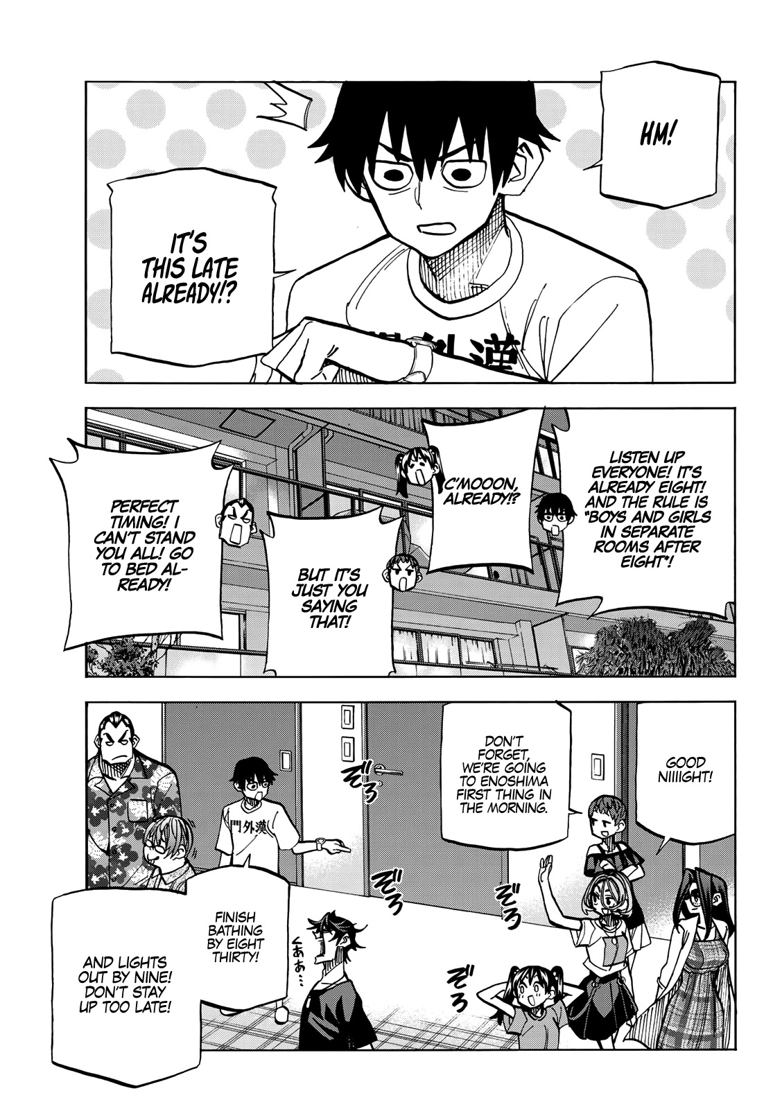 The Story Between a Dumb Prefect and a High School Girl with an Inappropriate Skirt Length Chapter 22 page 6 - Chapter 22: The Story About the Dumb Prefect Staying up Late