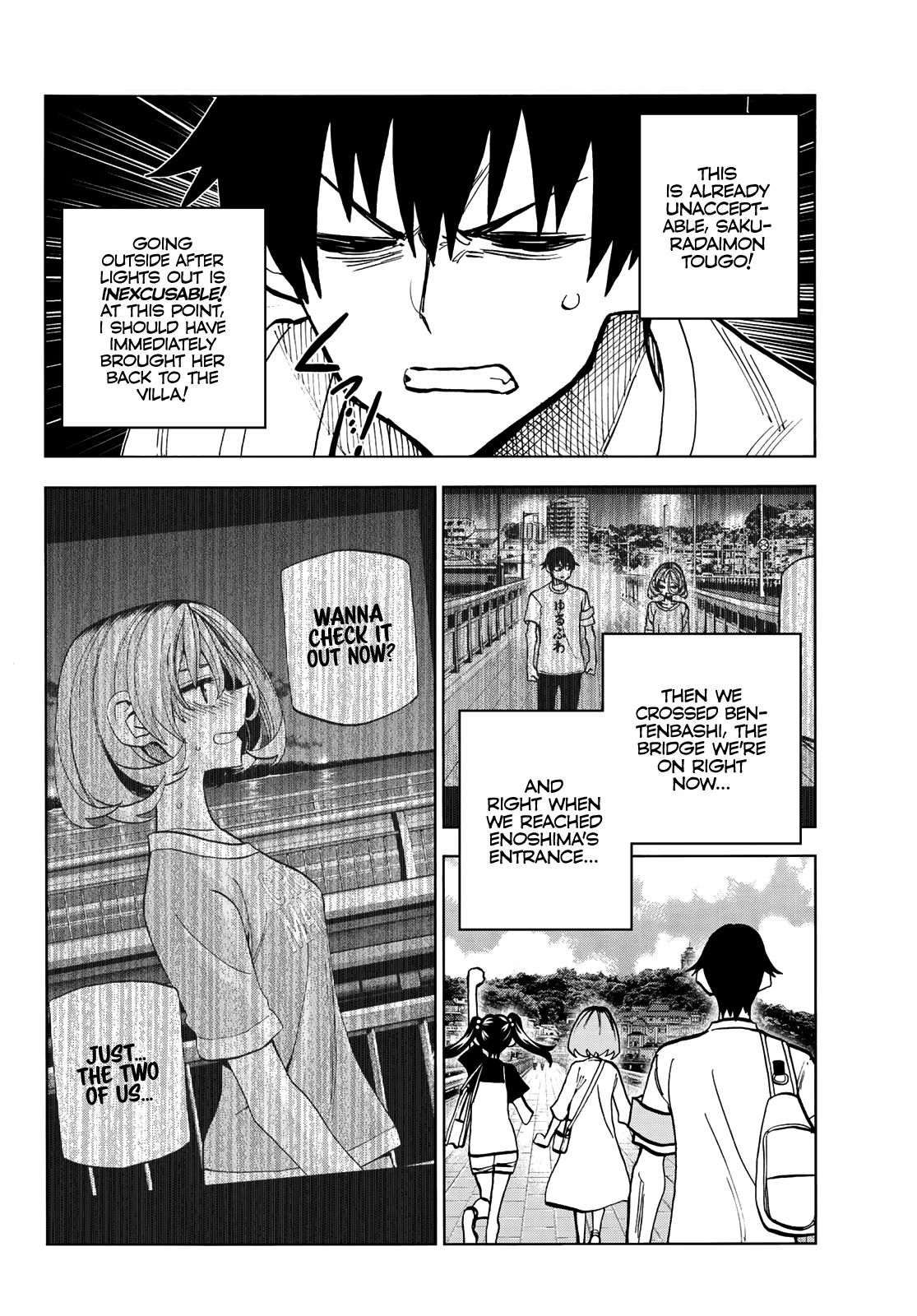 The Story Between a Dumb Prefect and a High School Girl with an Inappropriate Skirt Length Chapter 23 page 9 - Chapter 23: The‌ ‌Story‌ ‌About‌ ‌the‌ ‌Dumb‌ ‌Prefect’s‌ ‌Time‌ ‌at‌ ‌Enoshima‌
