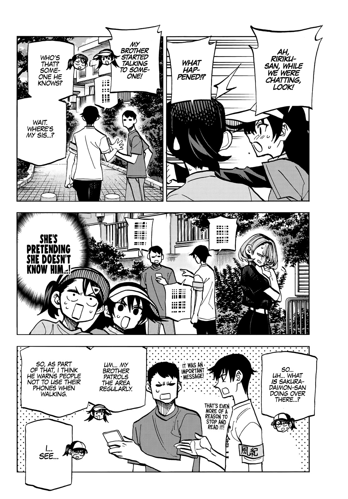 The Story Between a Dumb Prefect and a High School Girl with an Inappropriate Skirt Length Chapter 25 page 13 - Chapter 25: The Story About the Dumb Prefect and JK’s Sisters in Pursuit