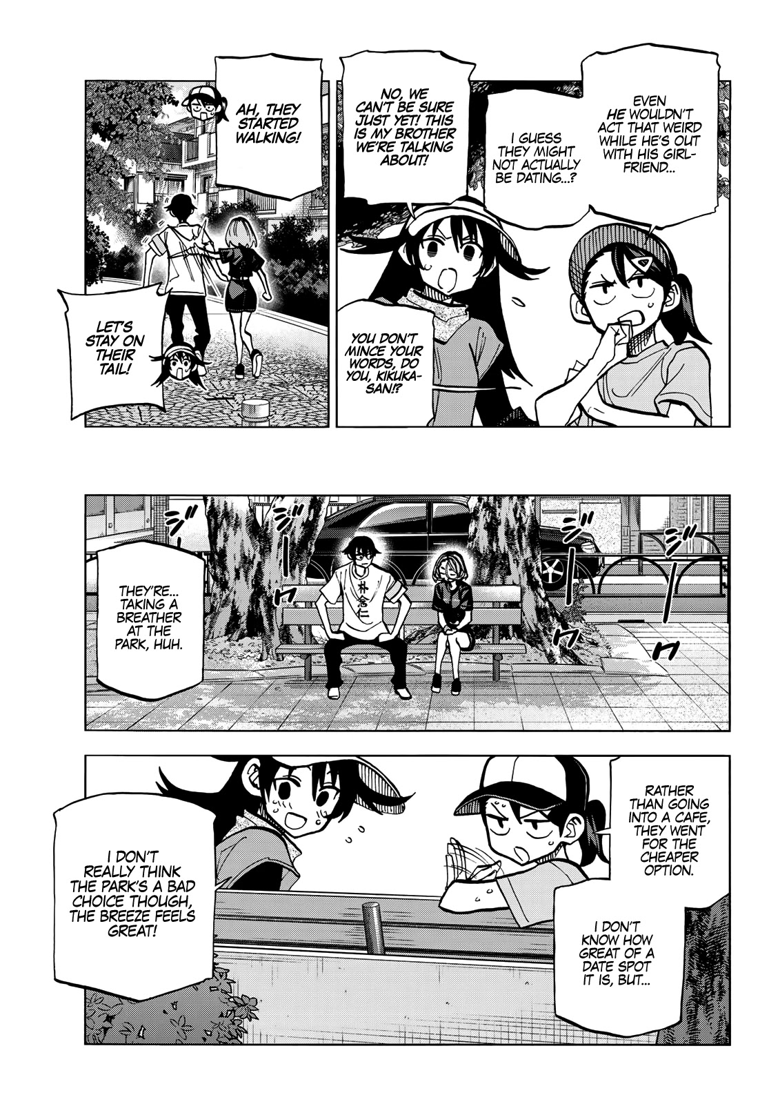 The Story Between a Dumb Prefect and a High School Girl with an Inappropriate Skirt Length Chapter 25 page 14 - Chapter 25: The Story About the Dumb Prefect and JK’s Sisters in Pursuit