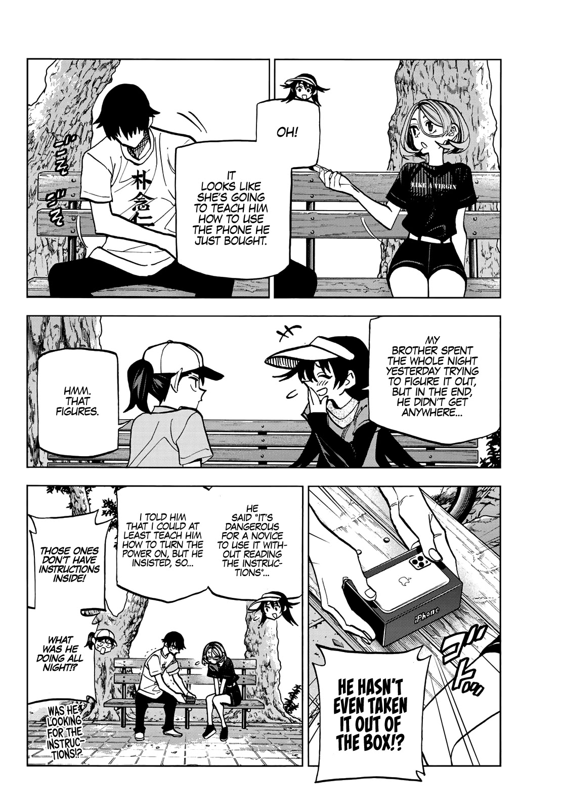 The Story Between a Dumb Prefect and a High School Girl with an Inappropriate Skirt Length Chapter 25 page 15 - Chapter 25: The Story About the Dumb Prefect and JK’s Sisters in Pursuit