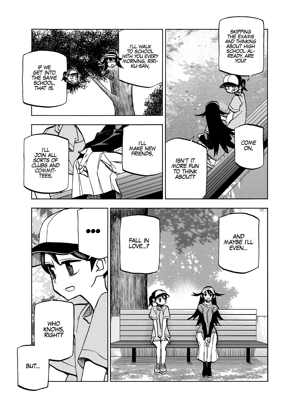 The Story Between a Dumb Prefect and a High School Girl with an Inappropriate Skirt Length Chapter 25 page 18 - Chapter 25: The Story About the Dumb Prefect and JK’s Sisters in Pursuit