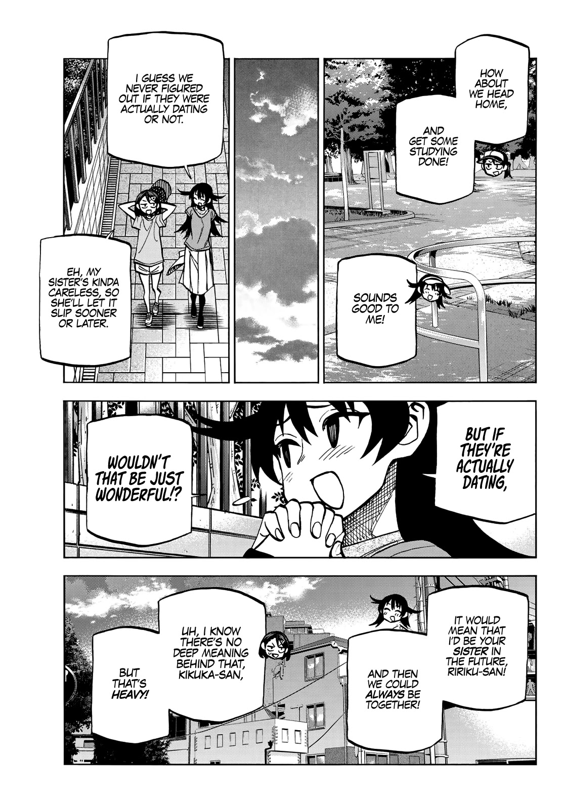 The Story Between a Dumb Prefect and a High School Girl with an Inappropriate Skirt Length Chapter 25 page 20 - Chapter 25: The Story About the Dumb Prefect and JK’s Sisters in Pursuit