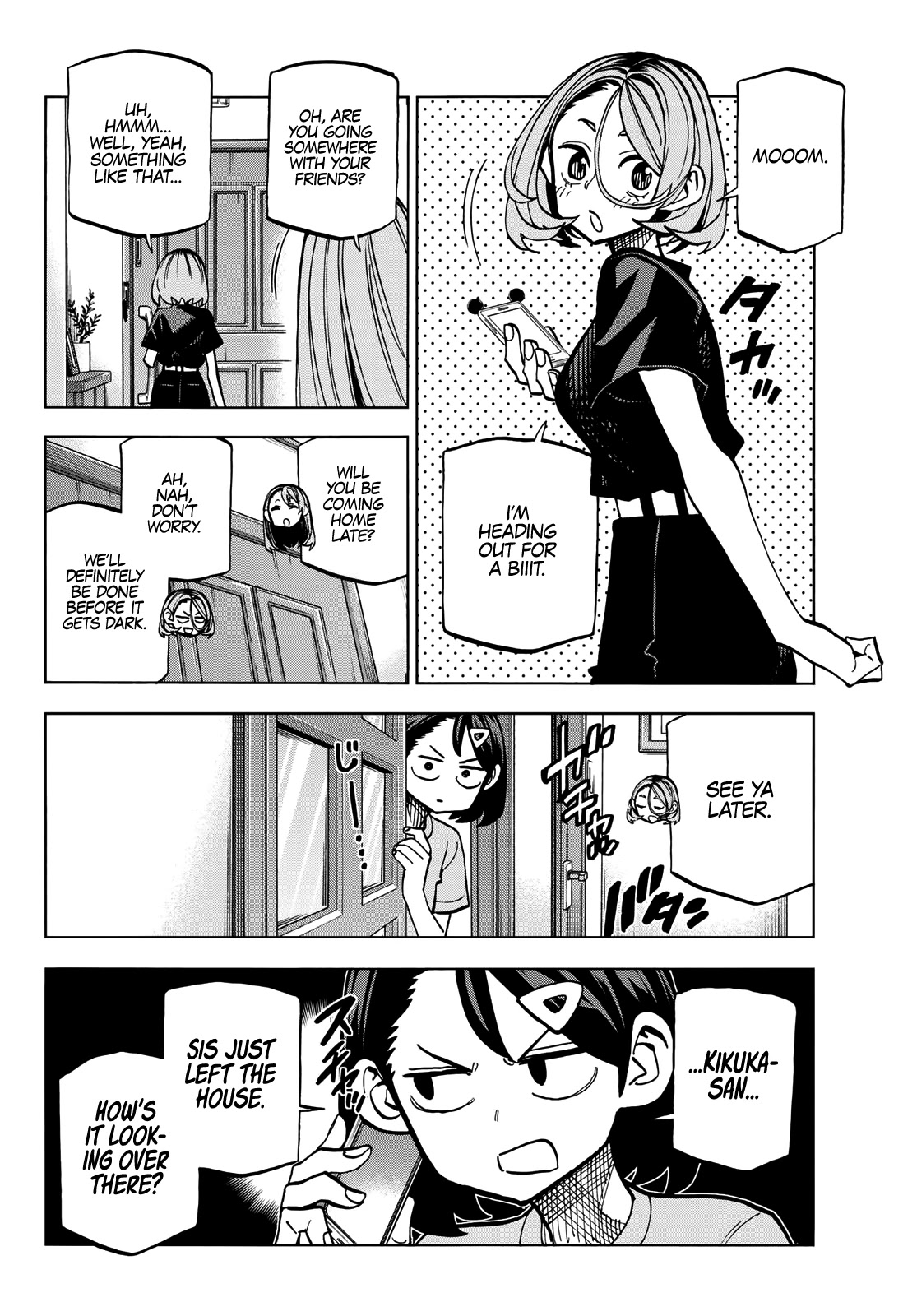 The Story Between a Dumb Prefect and a High School Girl with an Inappropriate Skirt Length Chapter 25 page 9 - Chapter 25: The Story About the Dumb Prefect and JK’s Sisters in Pursuit