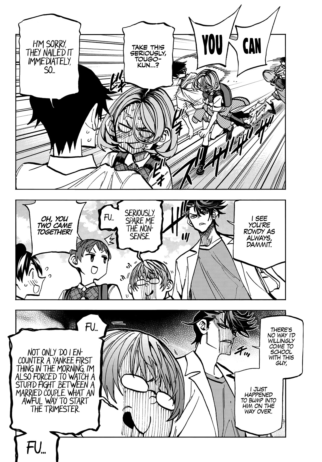The Story Between a Dumb Prefect and a High School Girl with an Inappropriate Skirt Length Chapter 26 page 11 - Chapter 26: The Story About the Dumb Prefect and the JKs’ First Day Back