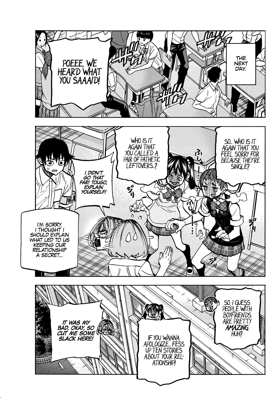 The Story Between a Dumb Prefect and a High School Girl with an Inappropriate Skirt Length Chapter 26 page 22 - Chapter 26: The Story About the Dumb Prefect and the JKs’ First Day Back