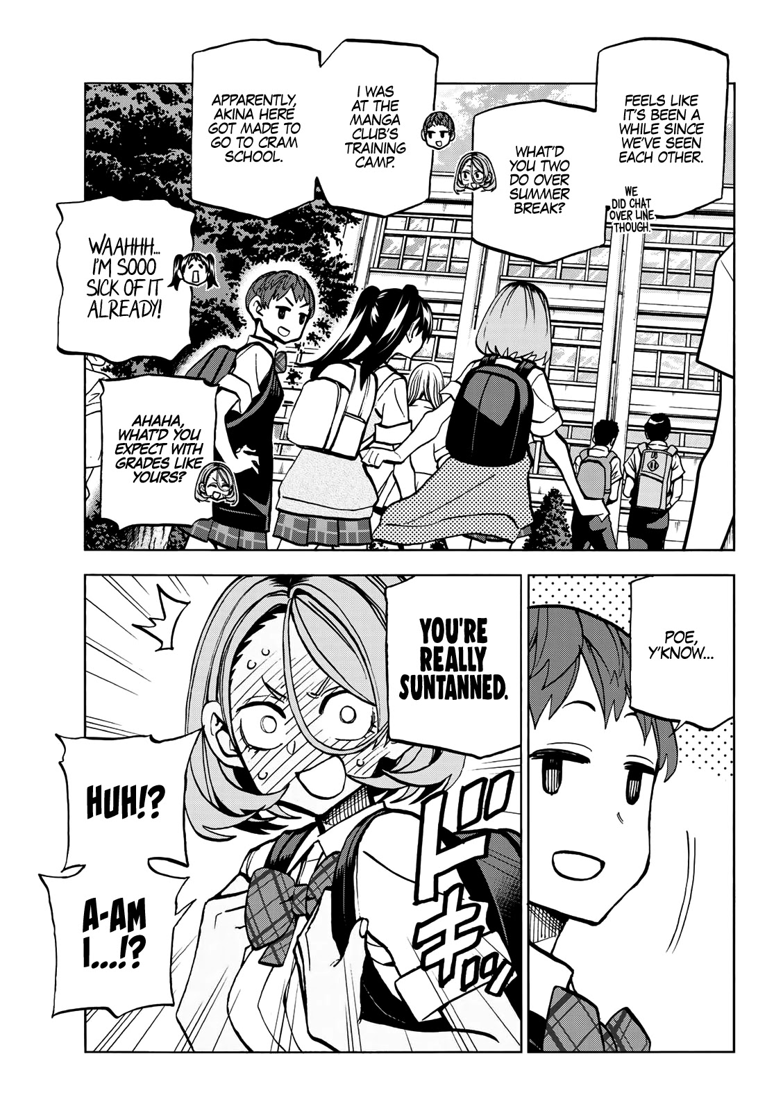 The Story Between a Dumb Prefect and a High School Girl with an Inappropriate Skirt Length Chapter 26 page 4 - Chapter 26: The Story About the Dumb Prefect and the JKs’ First Day Back