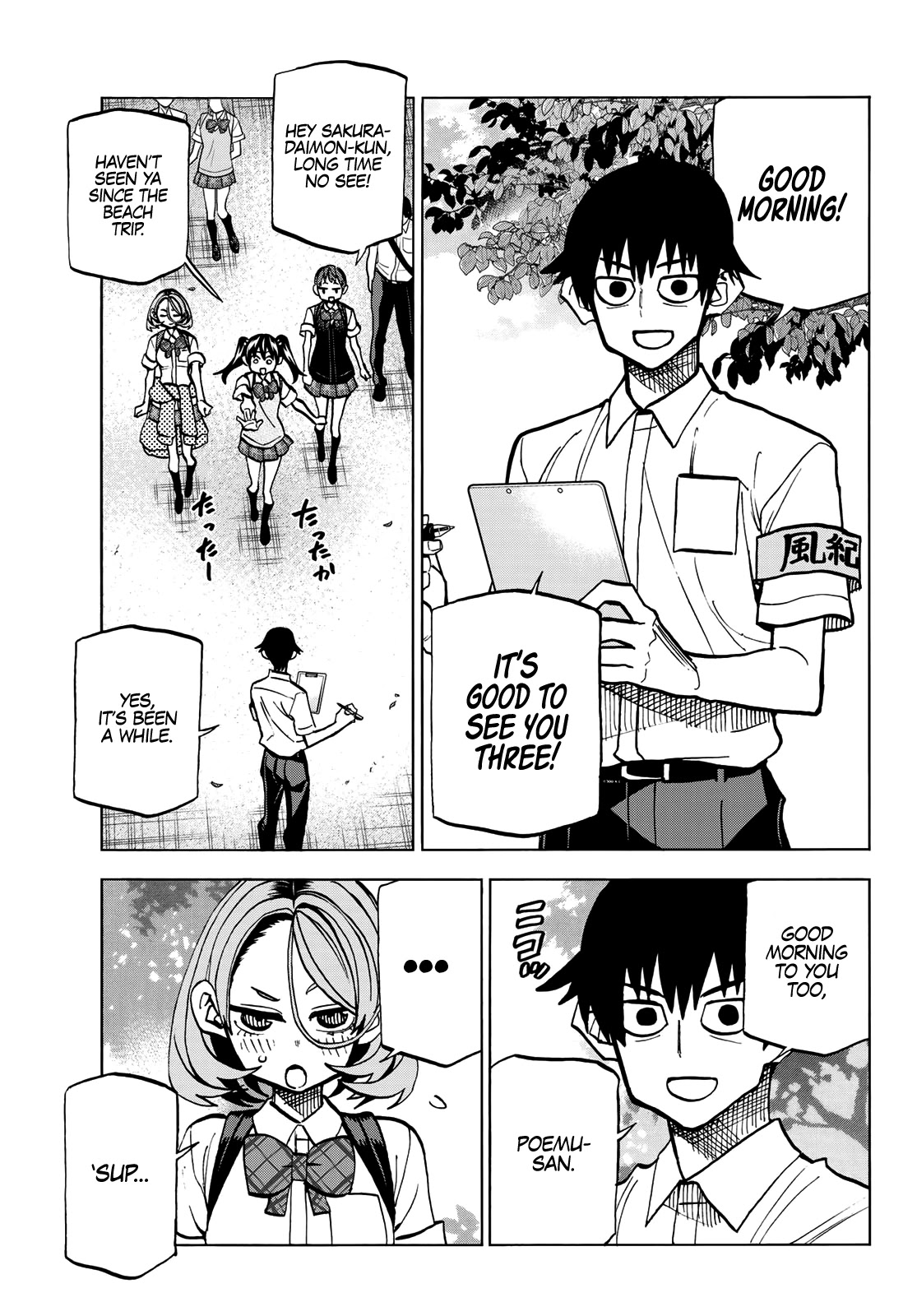 The Story Between a Dumb Prefect and a High School Girl with an Inappropriate Skirt Length Chapter 26 page 6 - Chapter 26: The Story About the Dumb Prefect and the JKs’ First Day Back