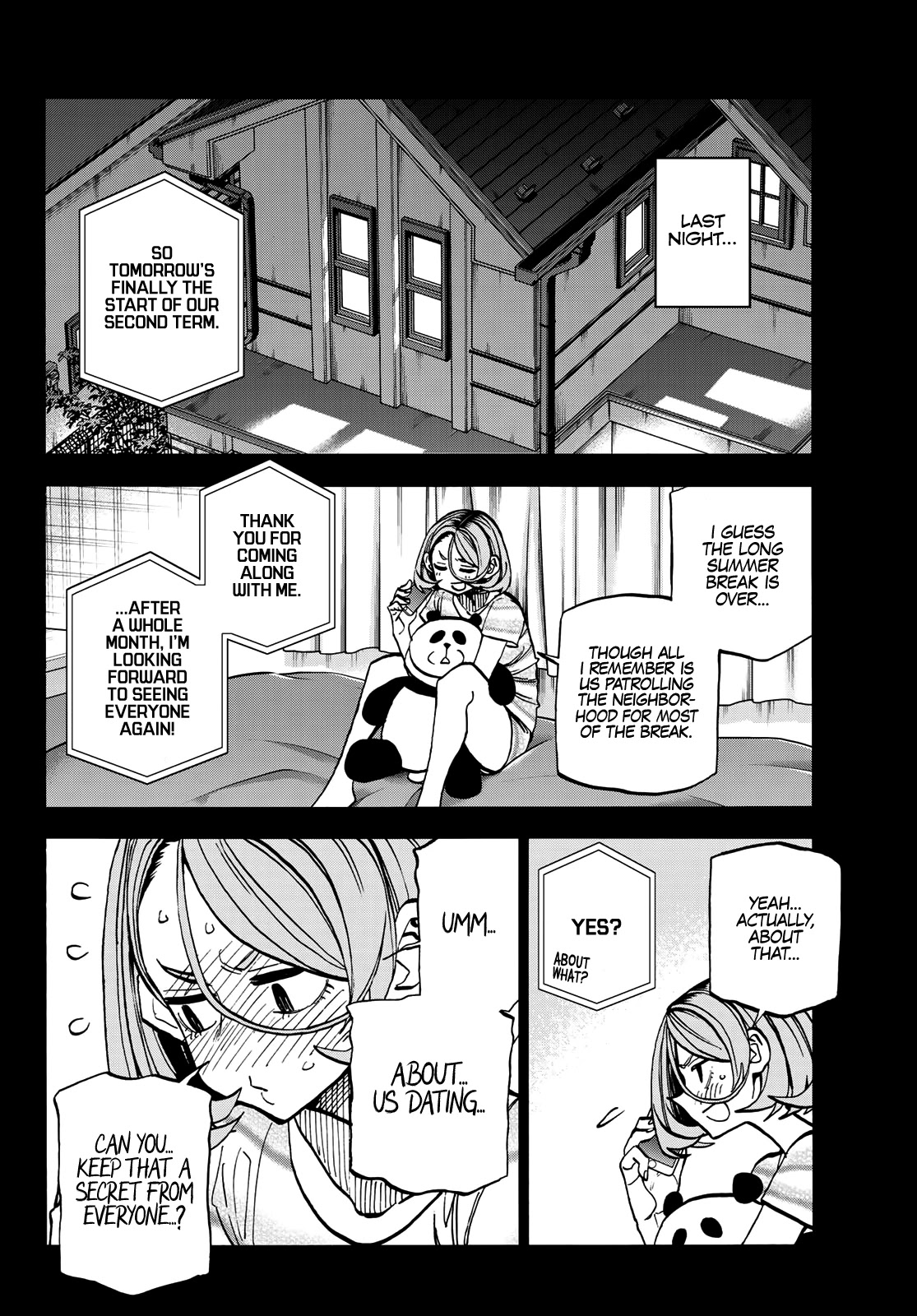 The Story Between a Dumb Prefect and a High School Girl with an Inappropriate Skirt Length Chapter 26 page 7 - Chapter 26: The Story About the Dumb Prefect and the JKs’ First Day Back