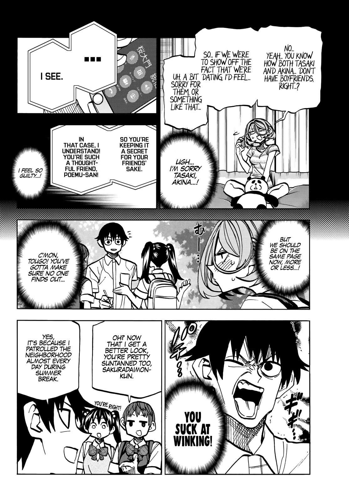 The Story Between a Dumb Prefect and a High School Girl with an Inappropriate Skirt Length Chapter 26 page 9 - Chapter 26: The Story About the Dumb Prefect and the JKs’ First Day Back