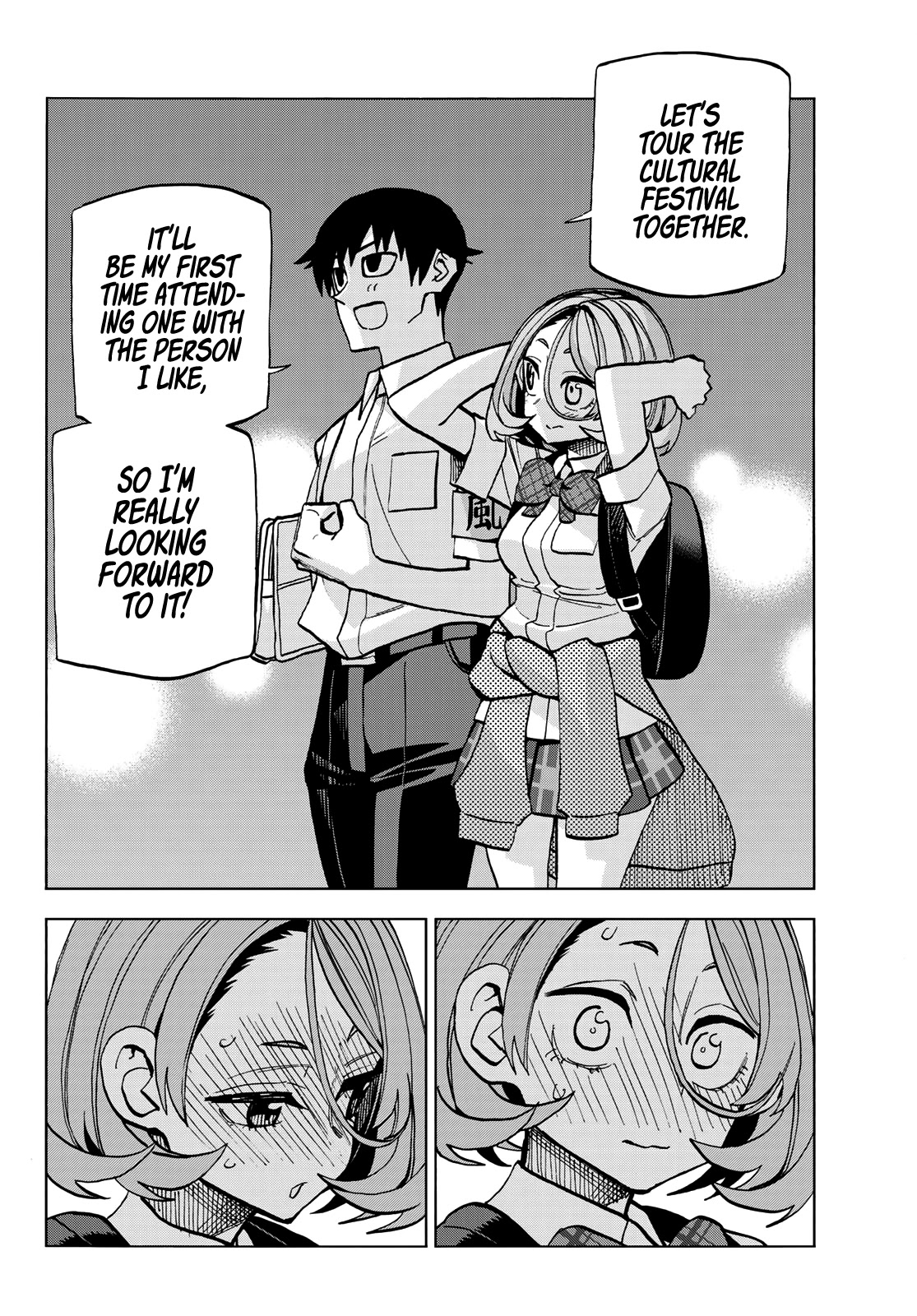 The Story Between a Dumb Prefect and a High School Girl with an Inappropriate Skirt Length Chapter 27 page 17 - Chapter 27: The Story About the Dumb Prefect and the Cultural Festival Preparations