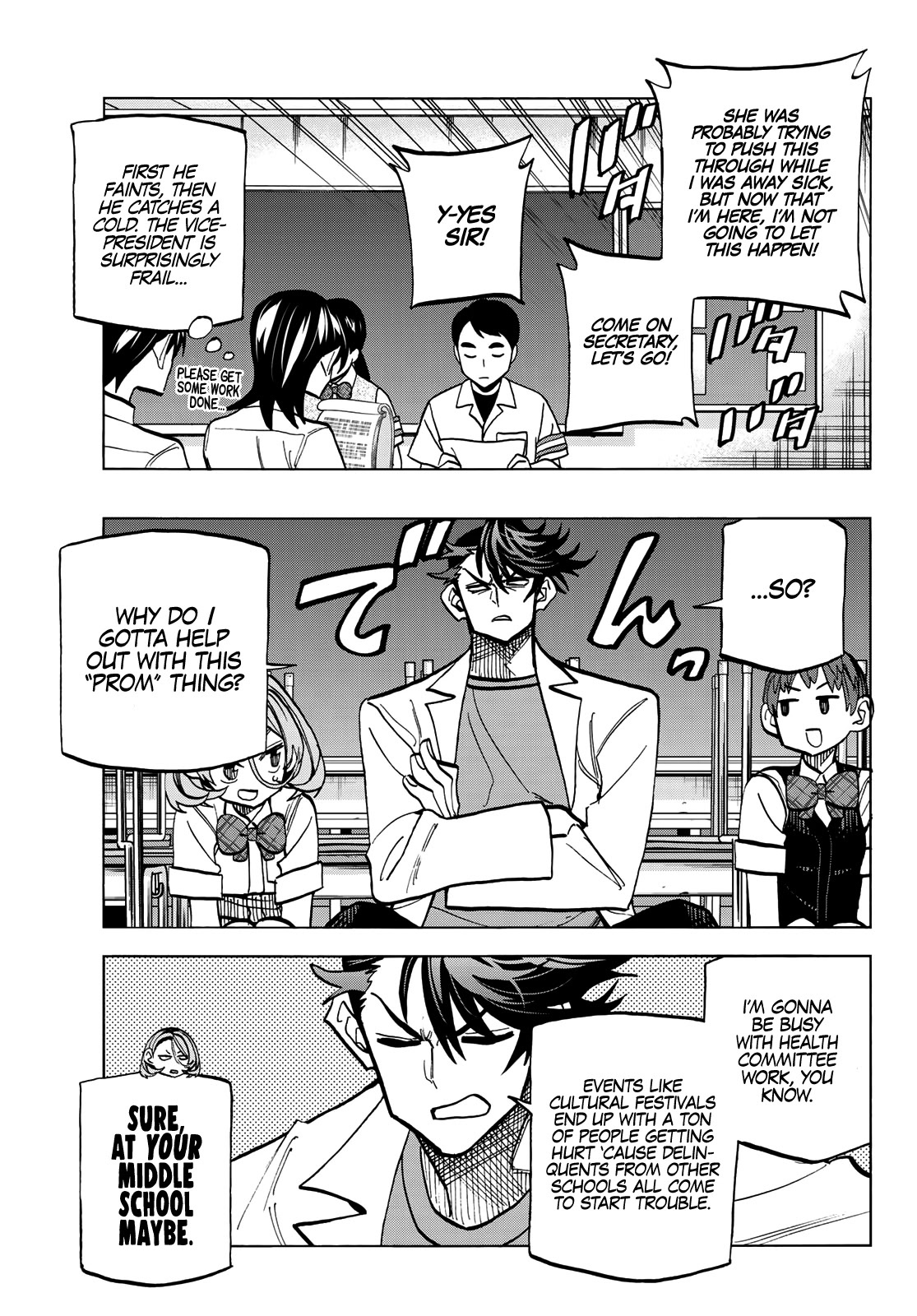 The Story Between a Dumb Prefect and a High School Girl with an Inappropriate Skirt Length Chapter 27 page 20 - Chapter 27: The Story About the Dumb Prefect and the Cultural Festival Preparations