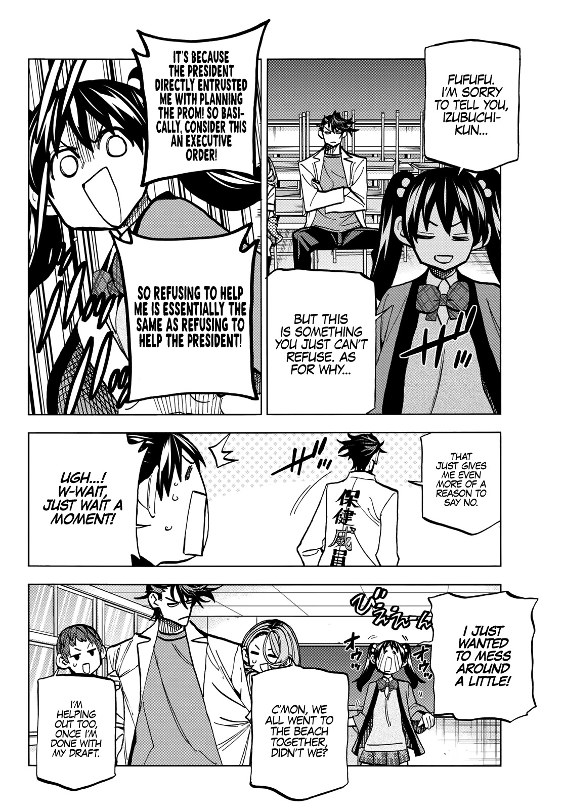 The Story Between a Dumb Prefect and a High School Girl with an Inappropriate Skirt Length Chapter 27 page 21 - Chapter 27: The Story About the Dumb Prefect and the Cultural Festival Preparations