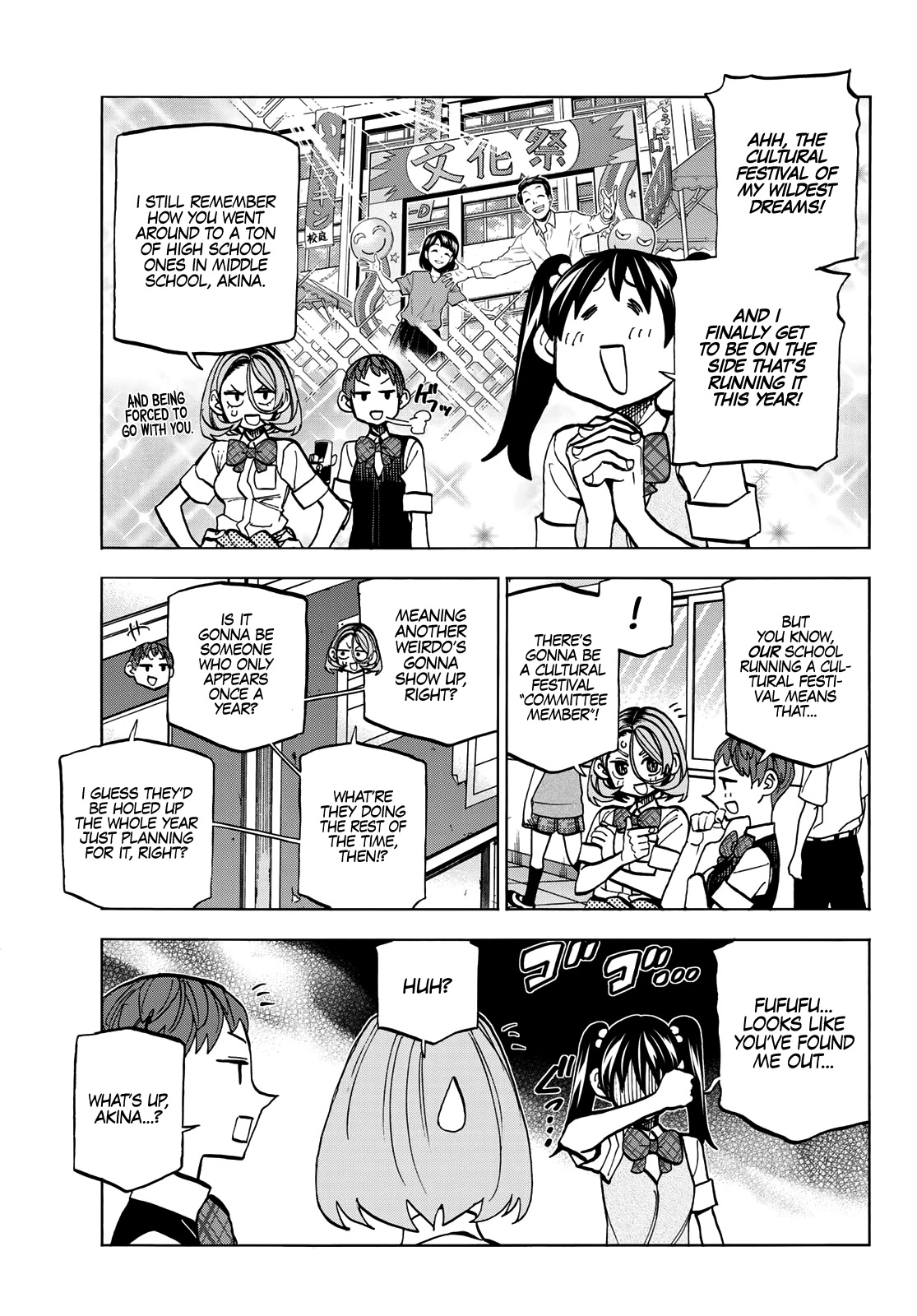 The Story Between a Dumb Prefect and a High School Girl with an Inappropriate Skirt Length Chapter 27 page 4 - Chapter 27: The Story About the Dumb Prefect and the Cultural Festival Preparations